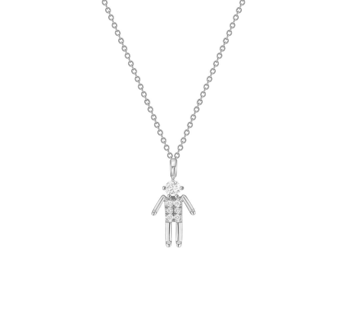 Колье LUCKY ZNAKY Lucky People MERLYZ-CL03BT-W - фото 1 – Mercury
