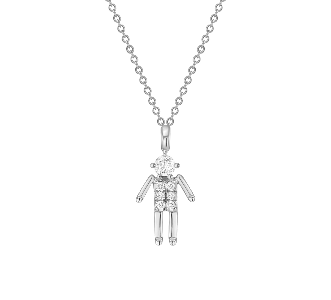 Колье LUCKY ZNAKY Lucky People MERLYZ-CL03BT-W - фото 3 – Mercury