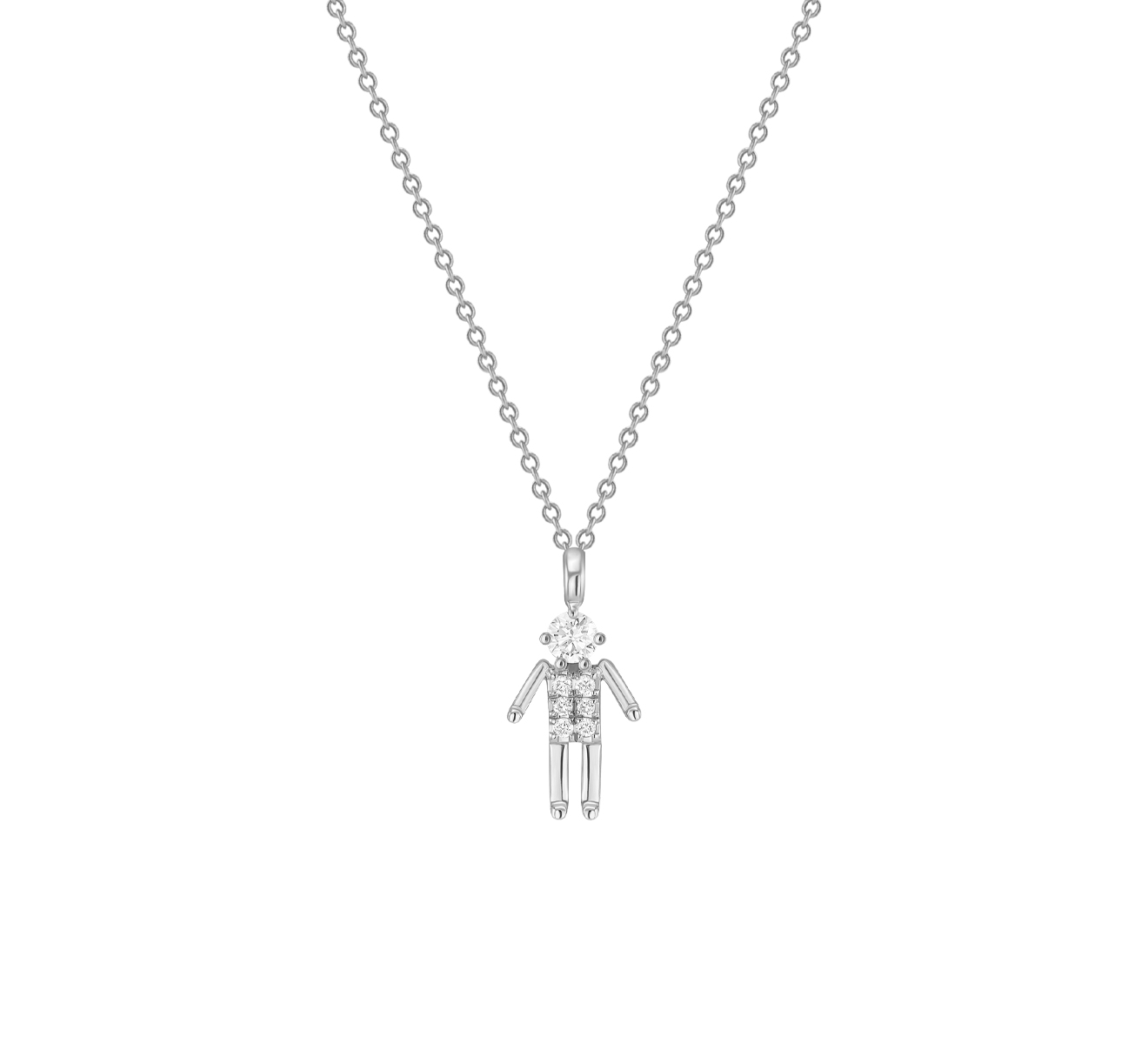 Колье LUCKY ZNAKY Lucky People MERLYZ-CL05BT-W - фото 1 – Mercury