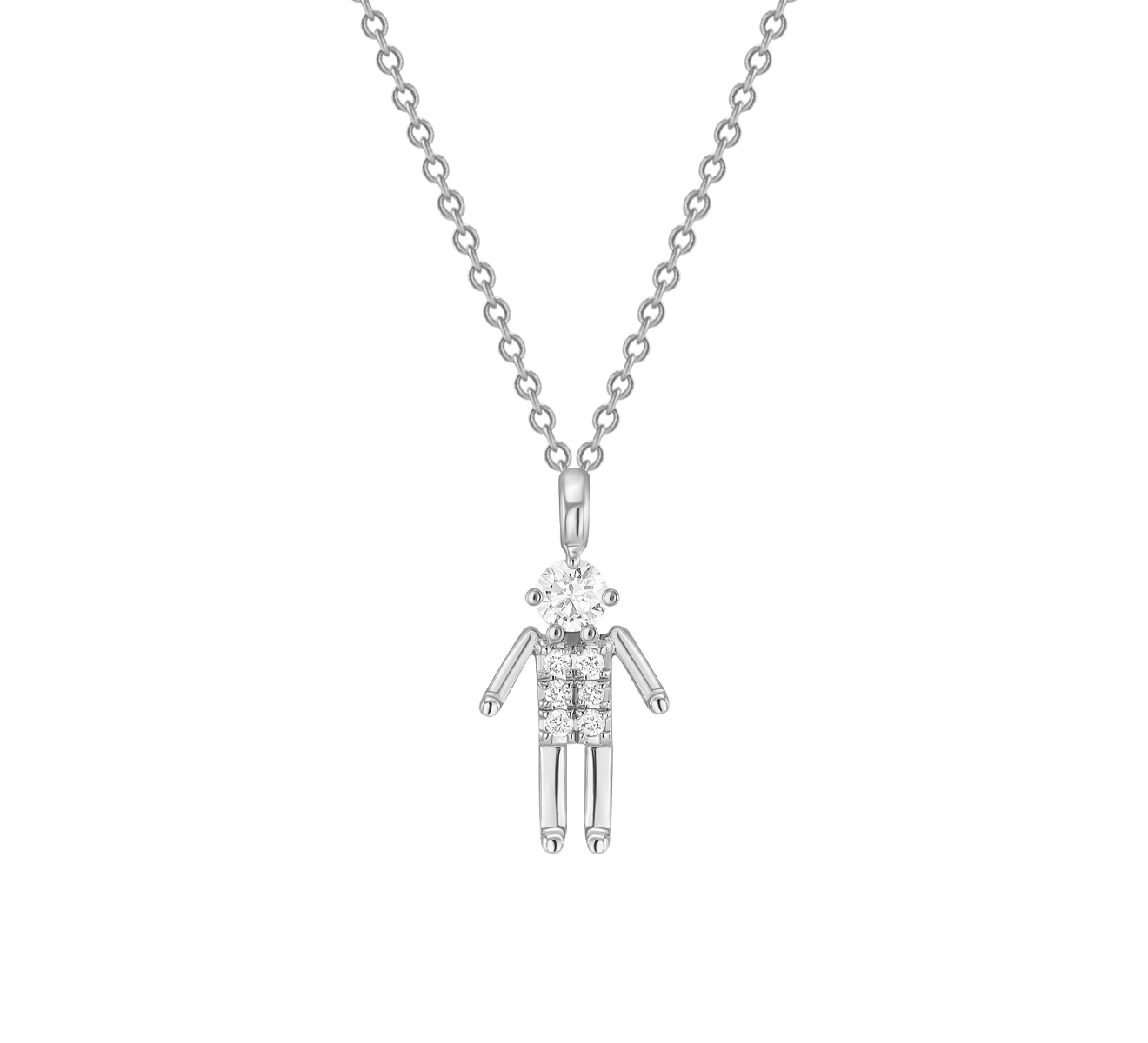 Колье LUCKY ZNAKY Lucky People MERLYZ-CL05BT-W - фото 3 – Mercury