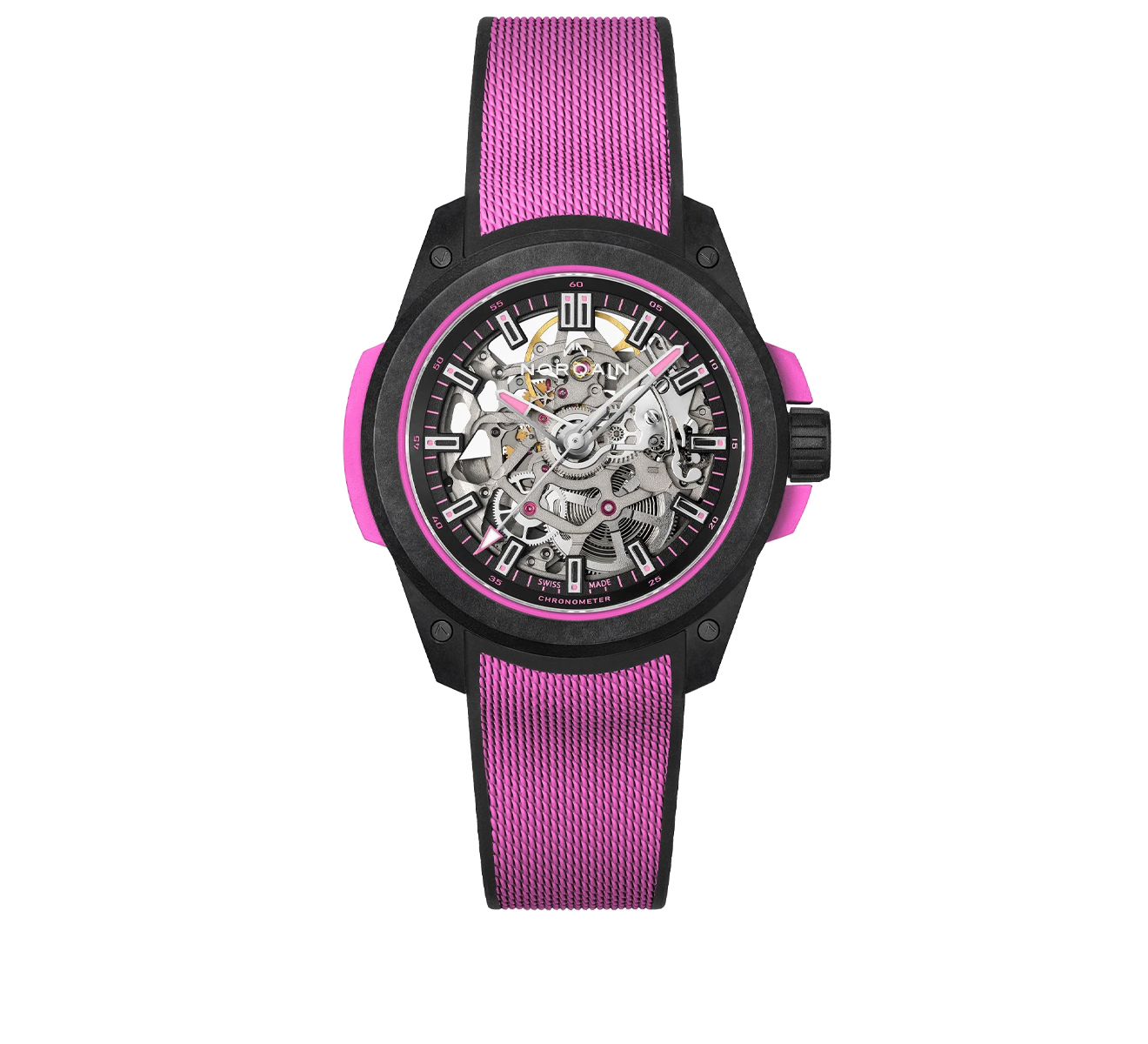 Часы Independence Wild One Skeleton NORQAIN Independence NNQ3001QBPI1AS/B003/3W2PIBR.18BQ - фото 1 – Mercury