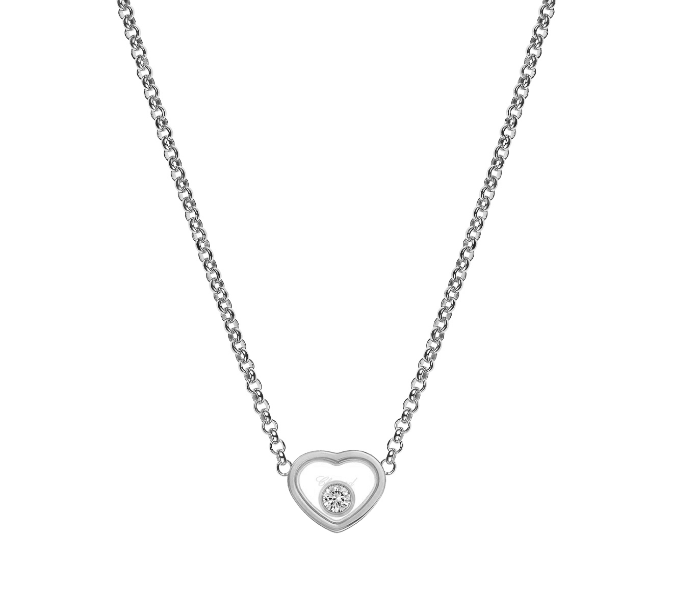Колье Chopard Happy Diamonds 81A086-1001 - фото 1 – Mercury