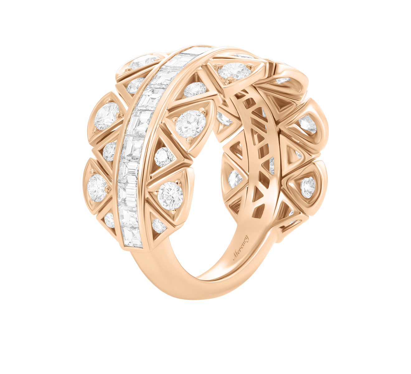 Кольцо Mercury Classic MR70131/RG - фото 3 – Mercury