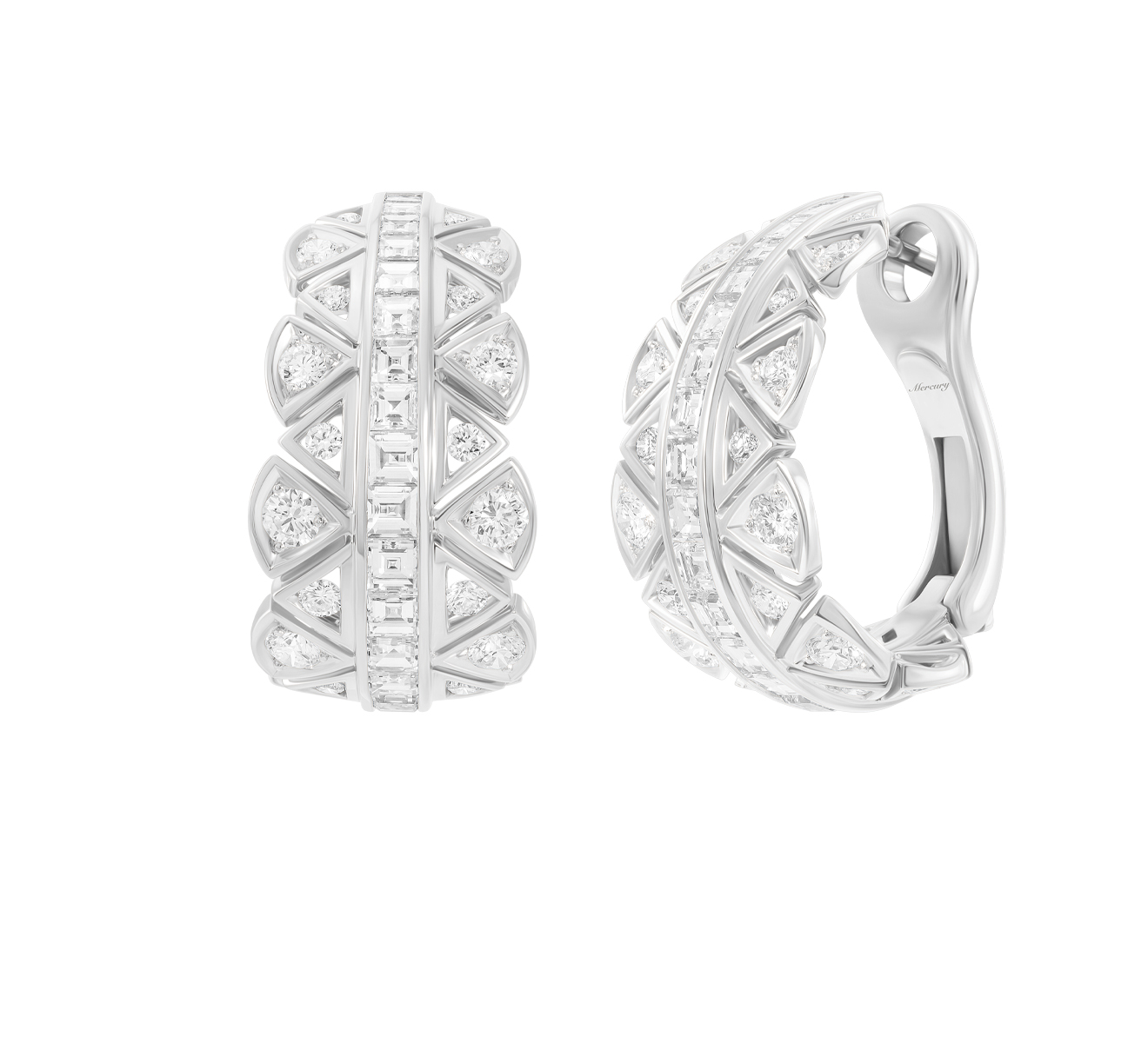 Серьги Mercury Classic ME70131/WG - фото 2 – Mercury