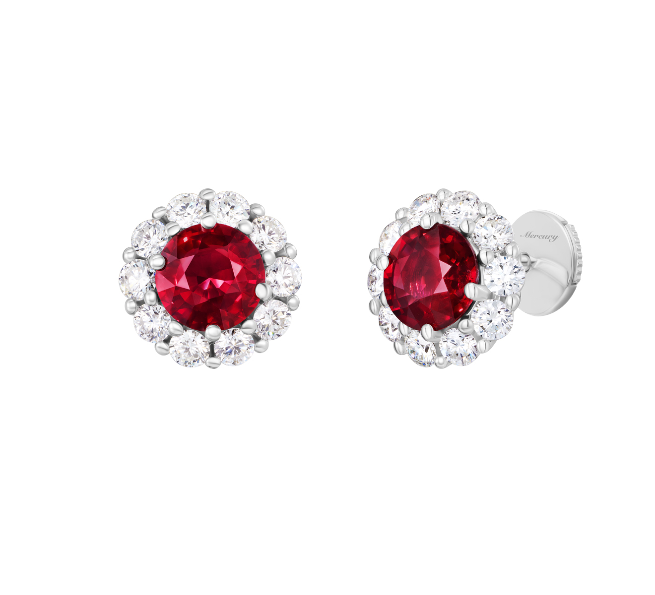 Серьги Mercury Color ME32487WDR - фото 2 – Mercury
