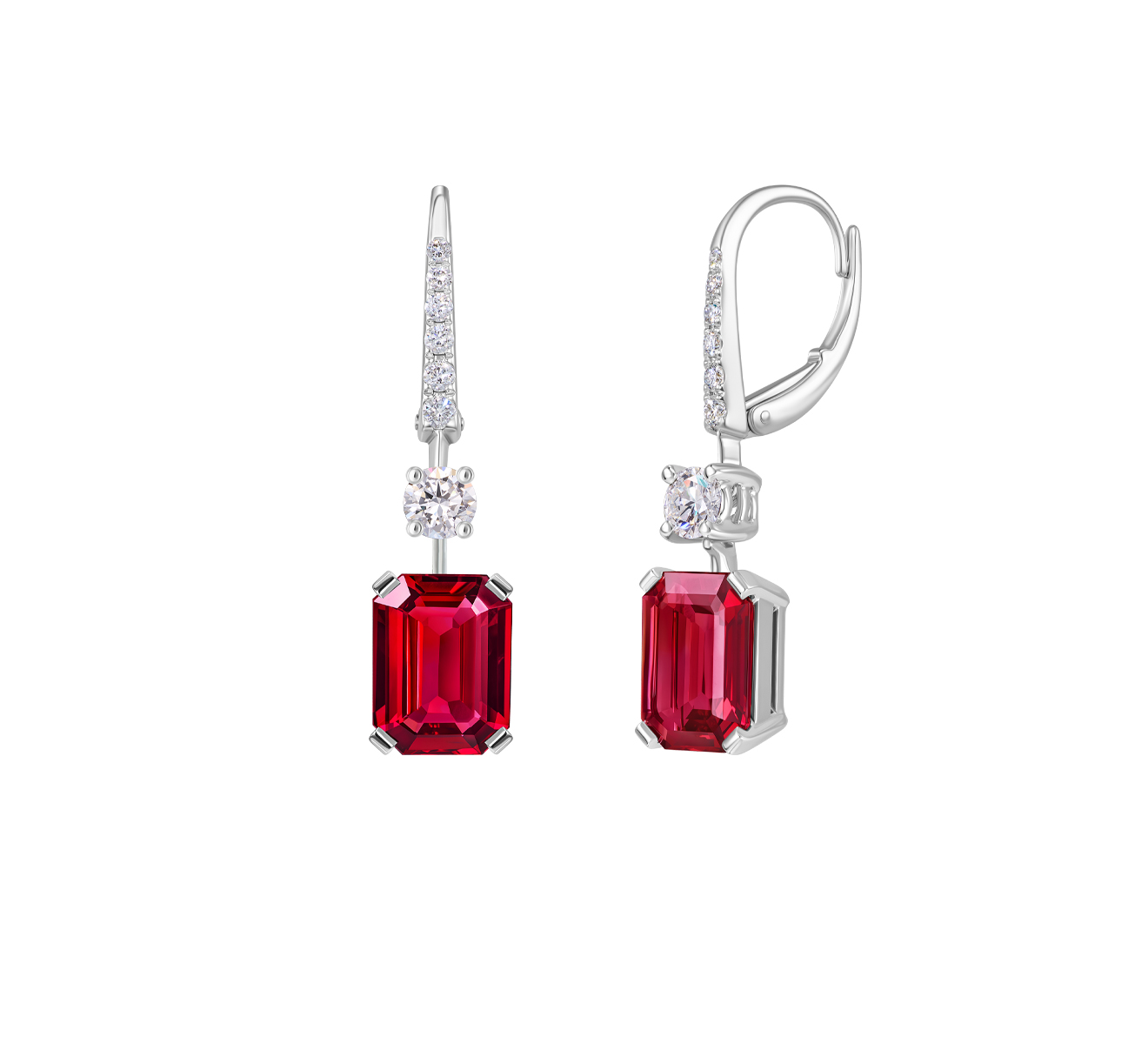 Серьги Mercury Color ME23682WDR - фото 2 – Mercury