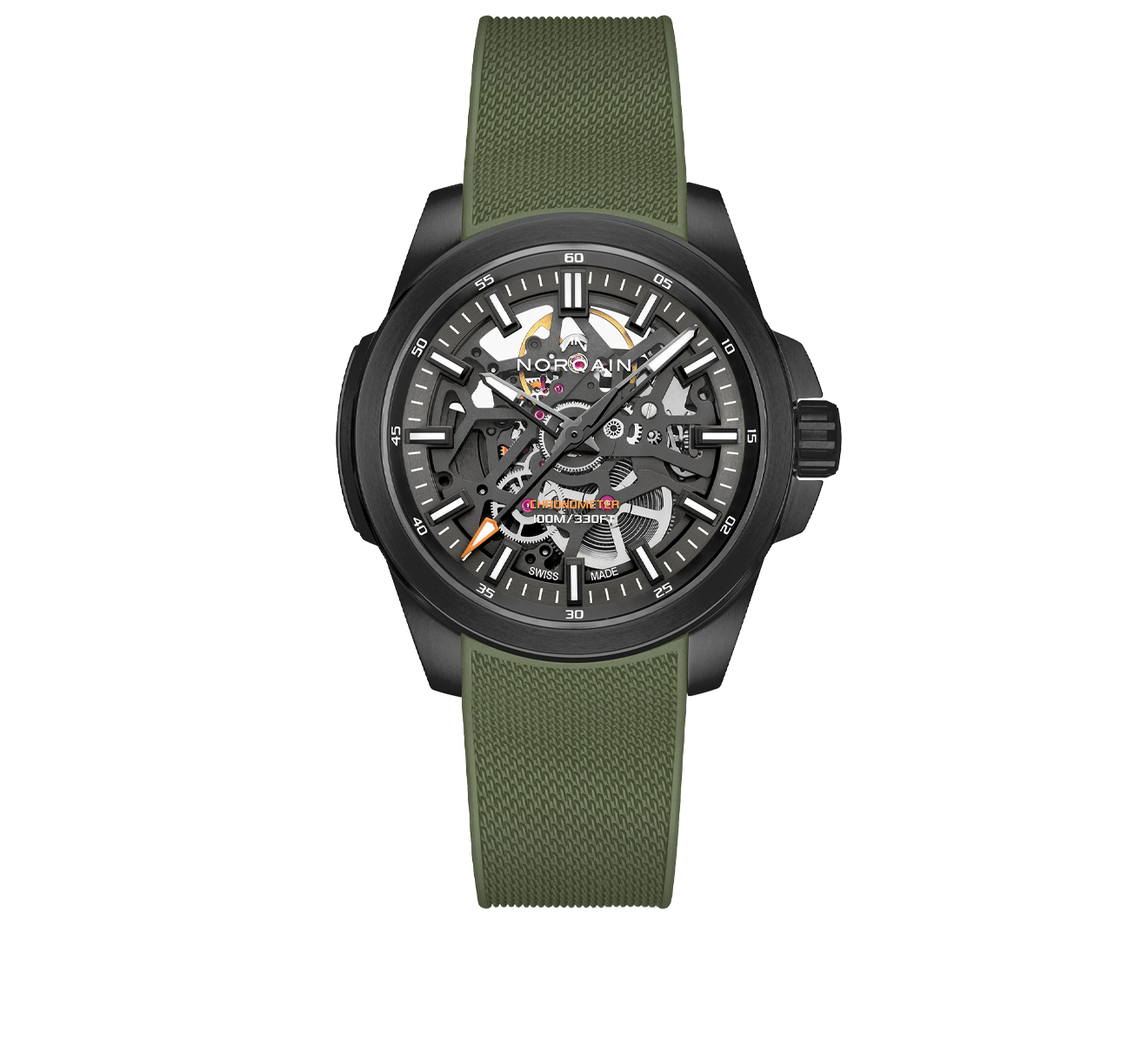 Часы Independence Skeleton NORQAIN Independence NB3008B03A/G306/320KR.18B - фото 1 – Mercury