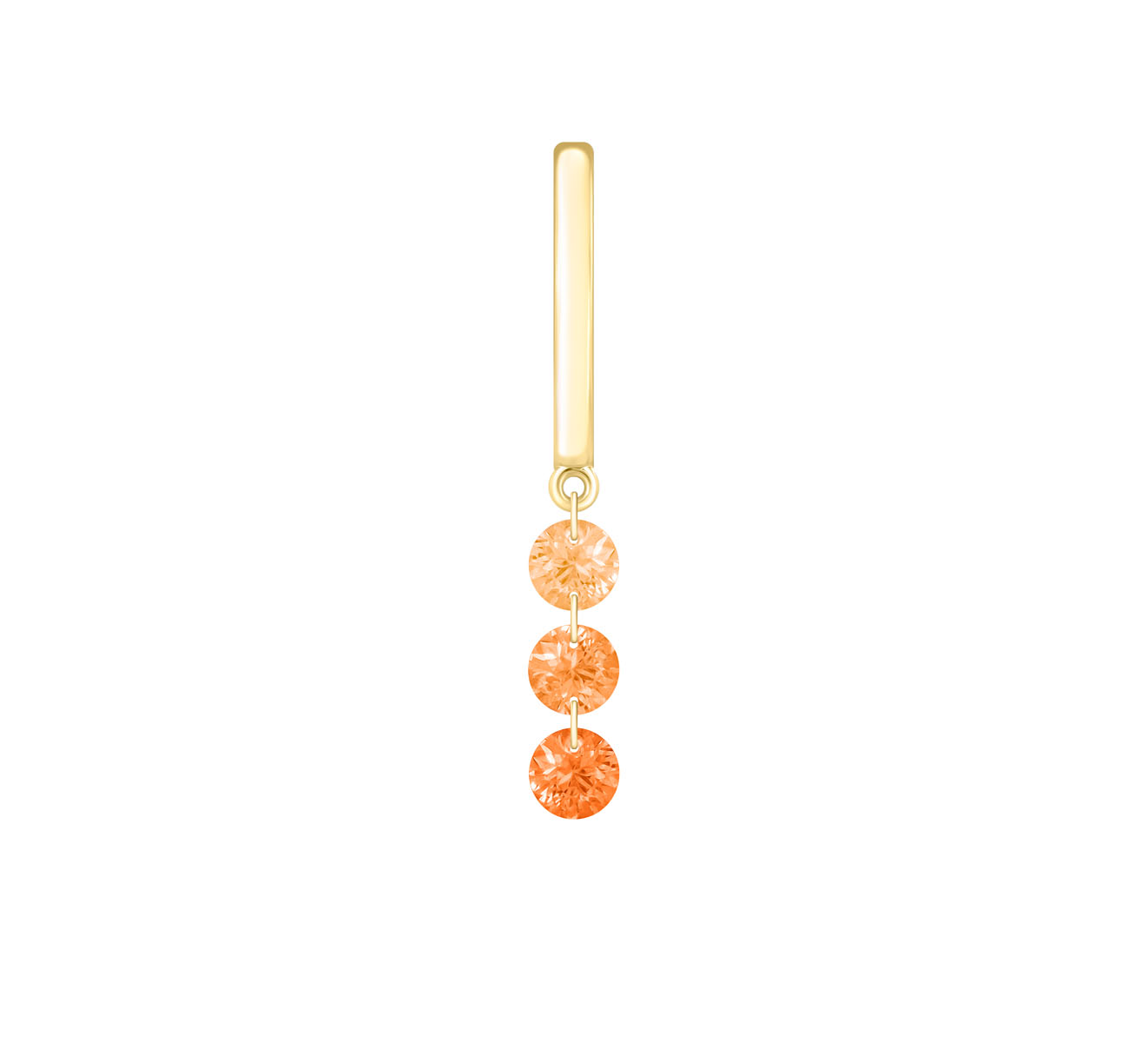 Серьга Serendipity Infinity EJE0404DY - фото 2 – Mercury