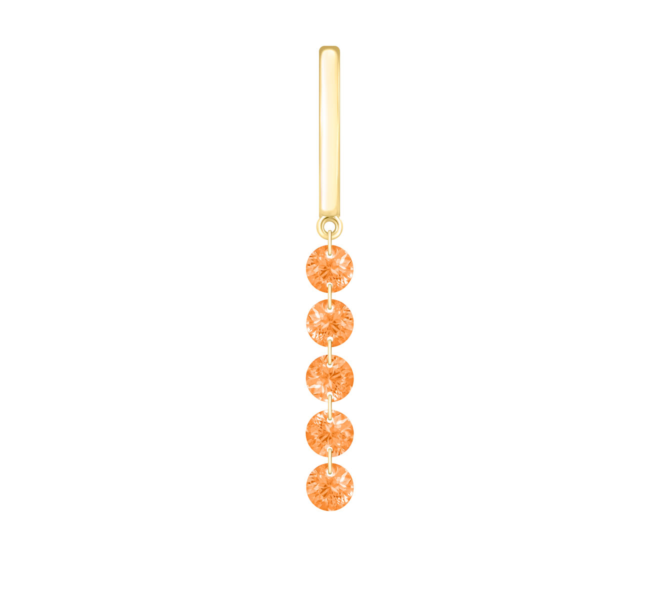 Серьга Serendipity Infinity EJE0283DY - фото 2 – Mercury