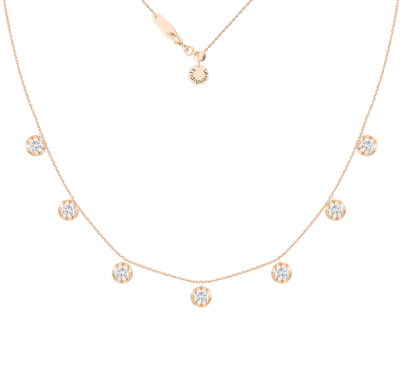 Колье Serendipity Timeless EJN0003RG - фото 1 – Mercury