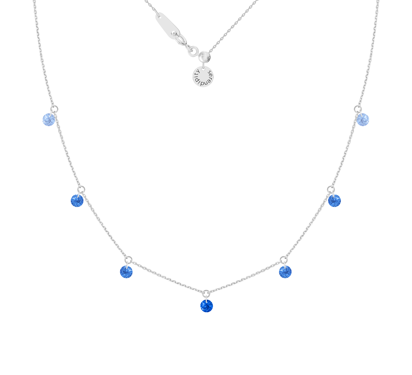 Колье Serendipity Infinity EJN0165W - фото 1 – Mercury