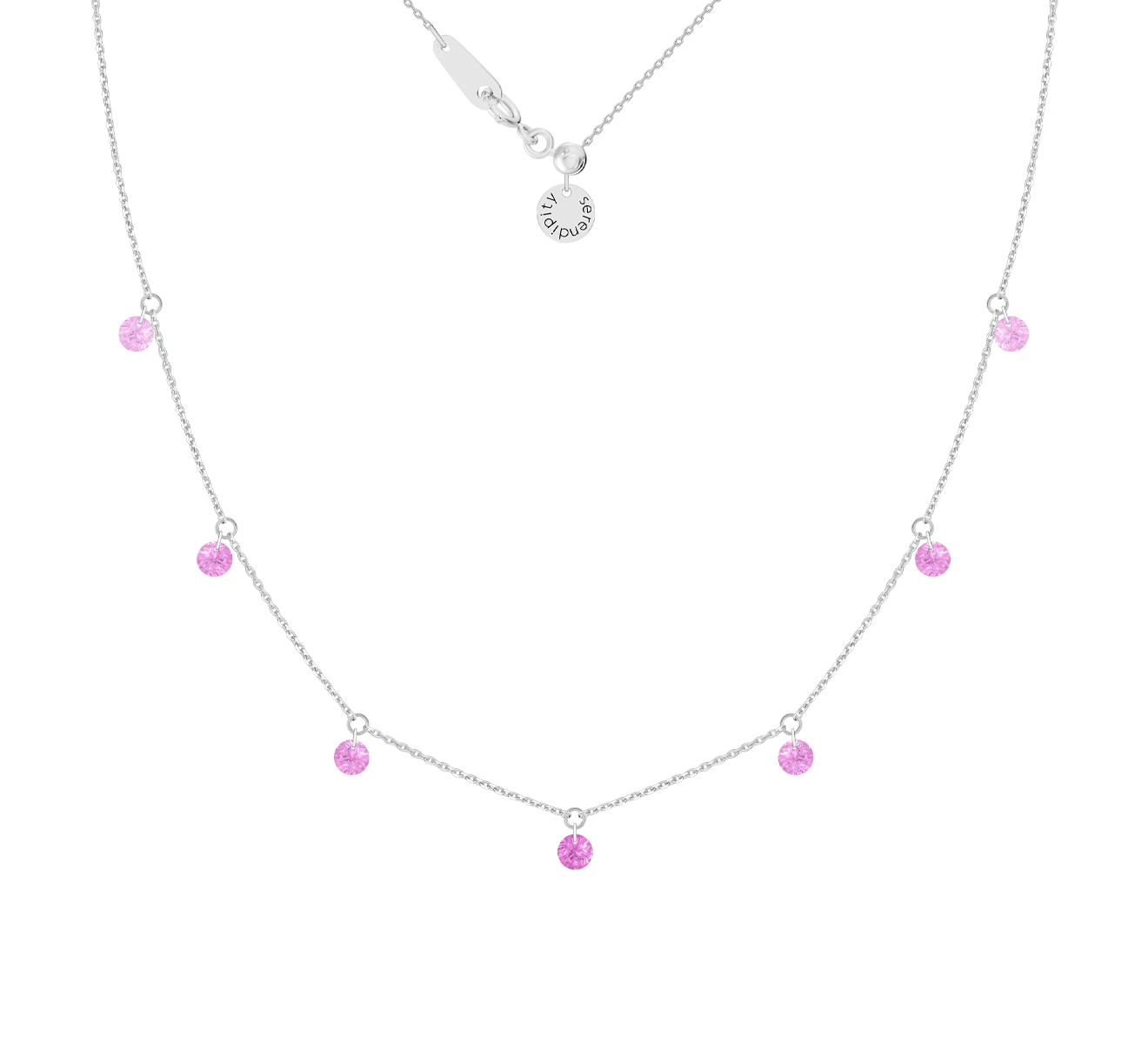 Колье Serendipity Infinity EJN016B5W - фото 1 – Mercury