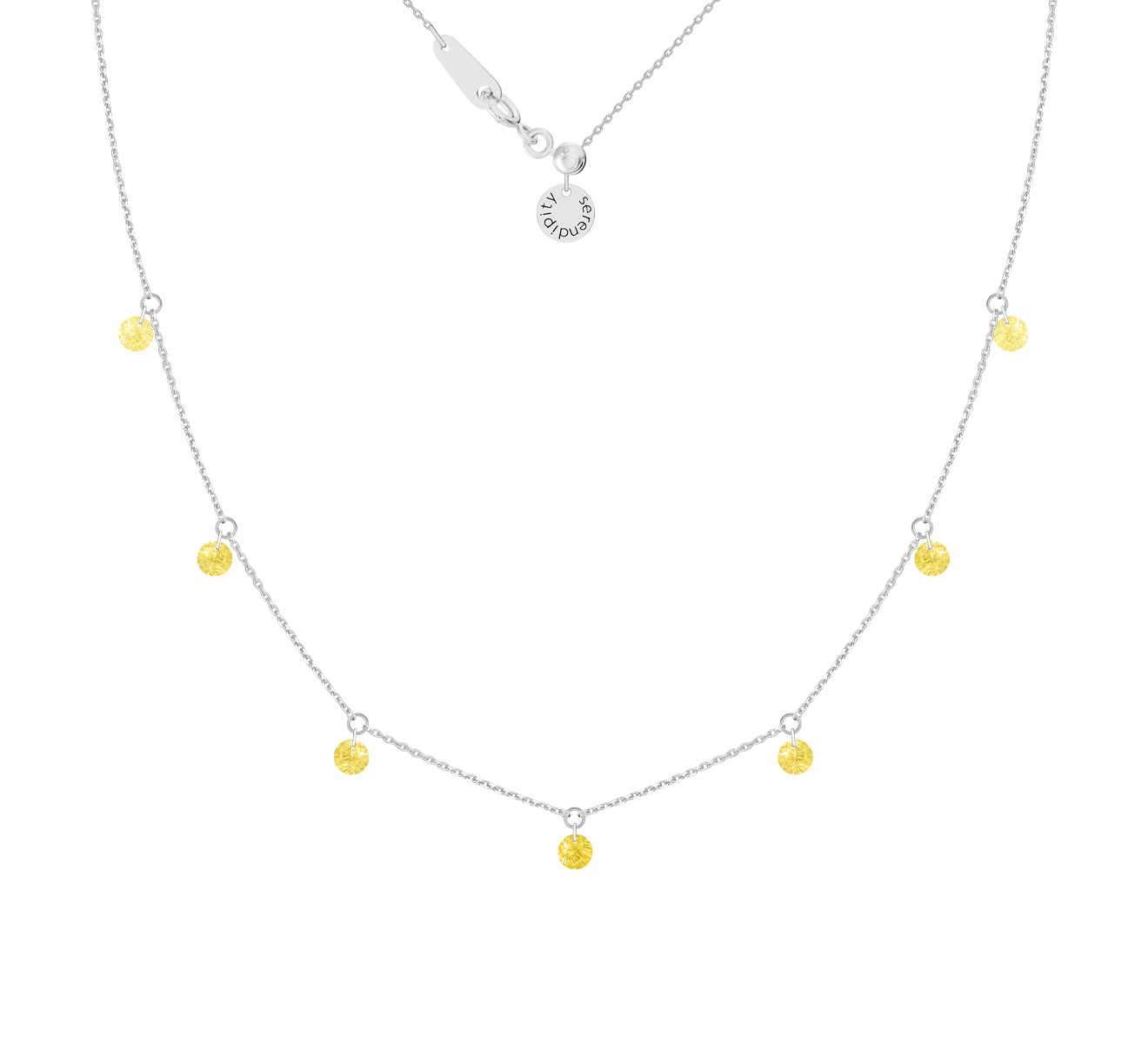 Колье Serendipity Infinity EJN0165CW - фото 1 – Mercury