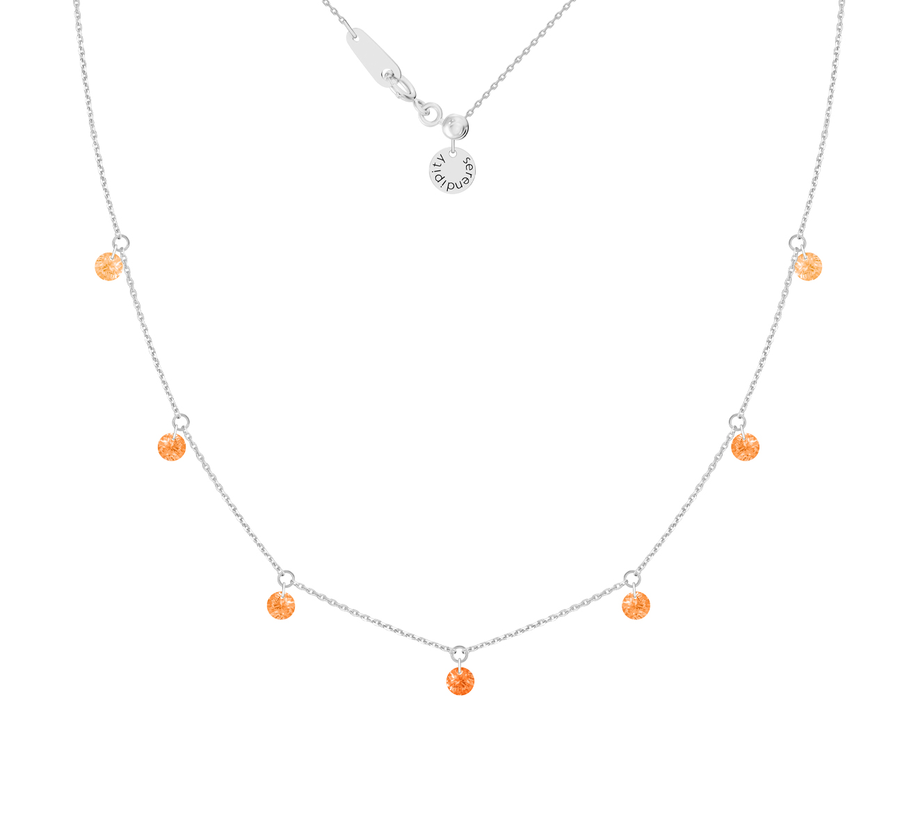 Колье Serendipity Infinity EJN0165DW - фото 1 – Mercury