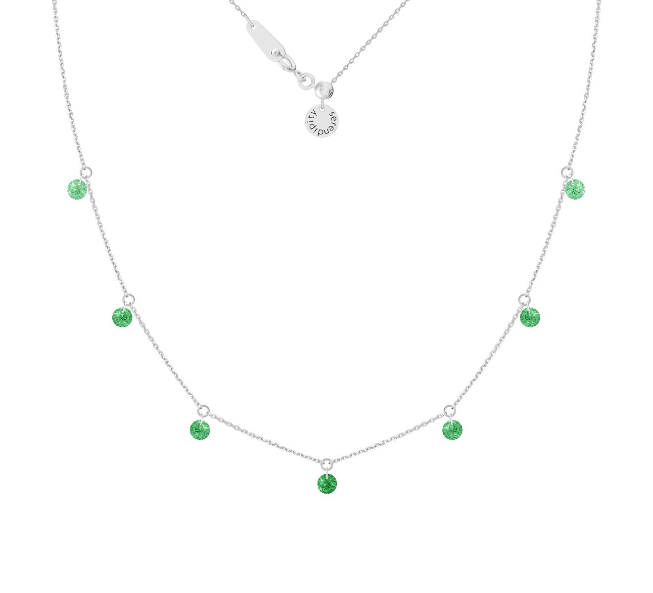 Колье Serendipity Infinity EJN0165EW - фото 1 – Mercury