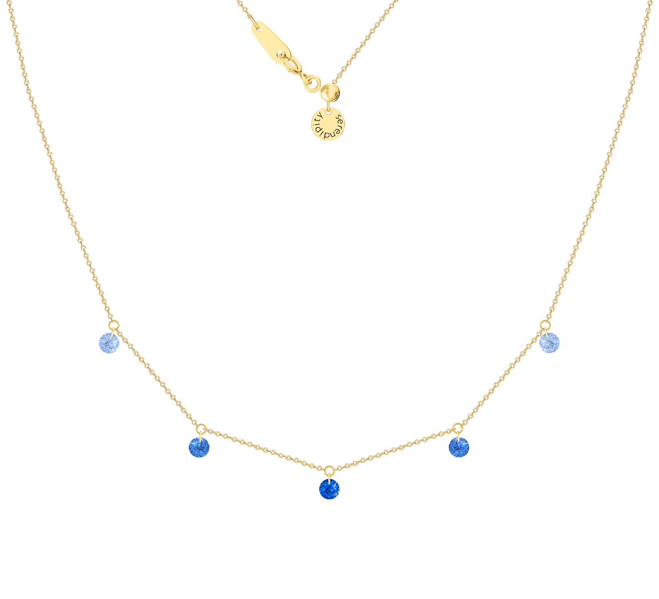 Колье Serendipity Infinity EJN0170Y - фото 1 – Mercury