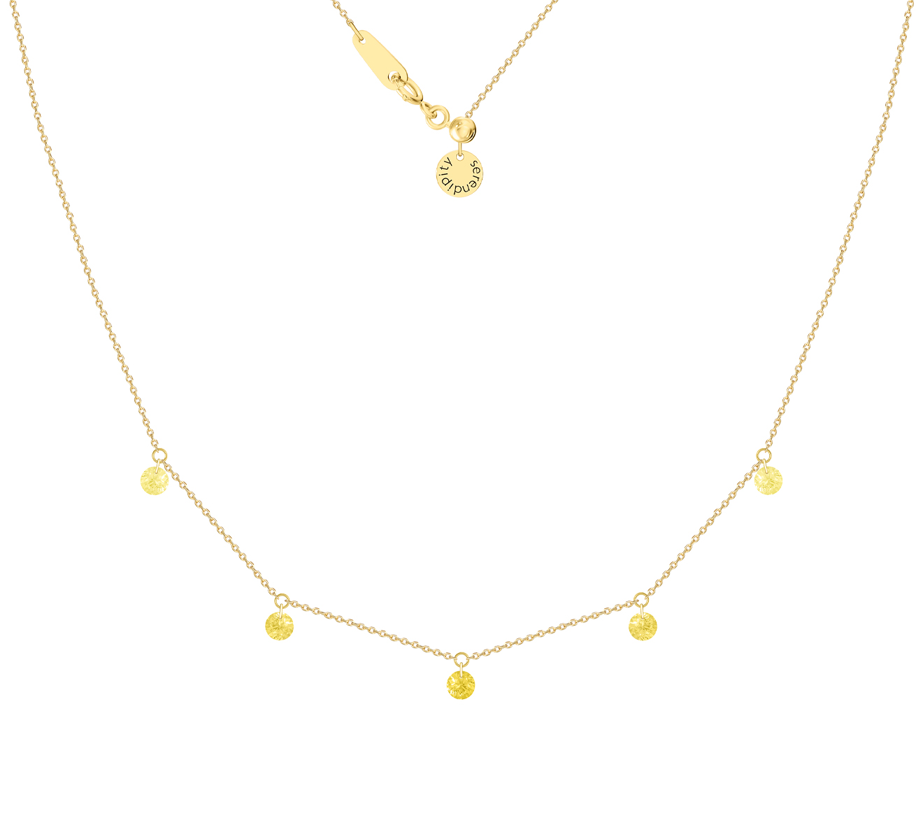 Колье Serendipity Infinity EJN0170CY - фото 1 – Mercury