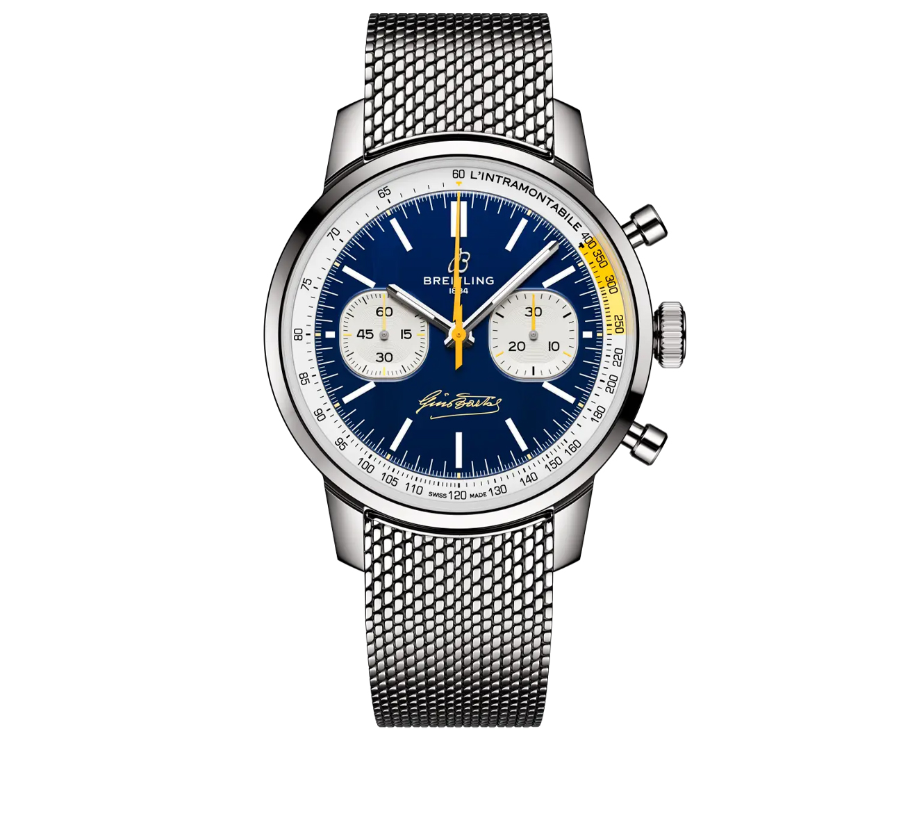 Часы Top Time B01 Gino Bartali Breitling Top Time AB01767A1C1A1 - фото 1 – Mercury