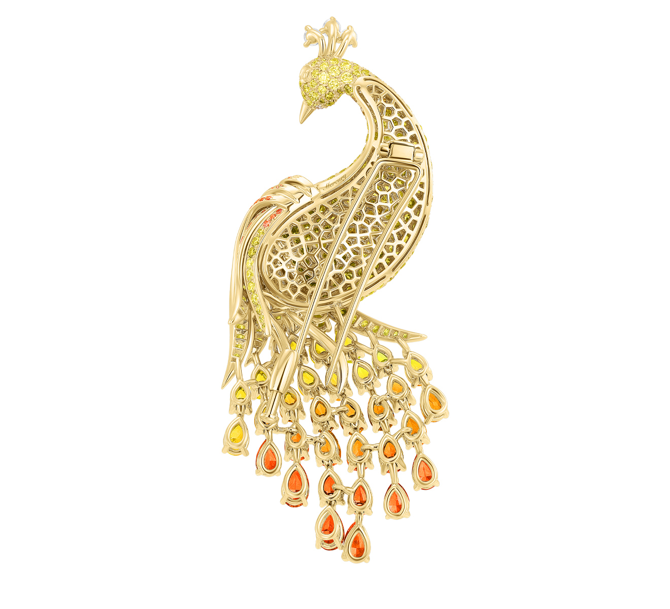 Брошь Mercury Classic MBCH28215/YG/YS - фото 3 – Mercury