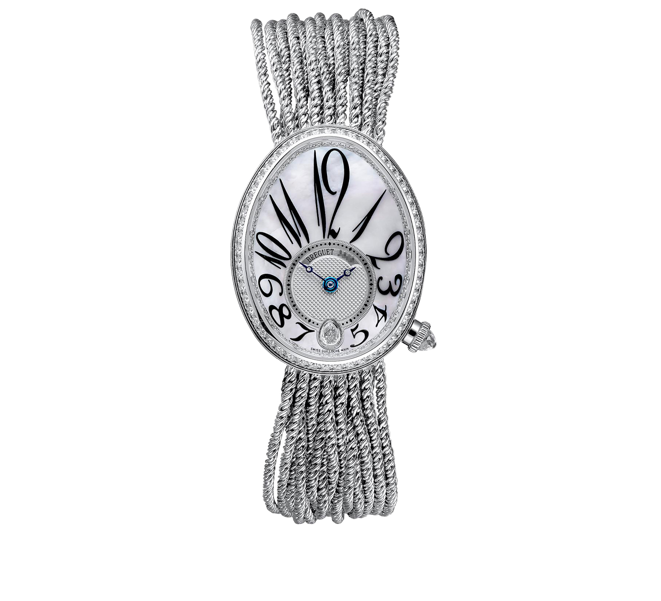 Часы Reine de Naples White Gold Breguet Reine de Naples 8918BB 58 J39 D00D - фото 1 – Mercury