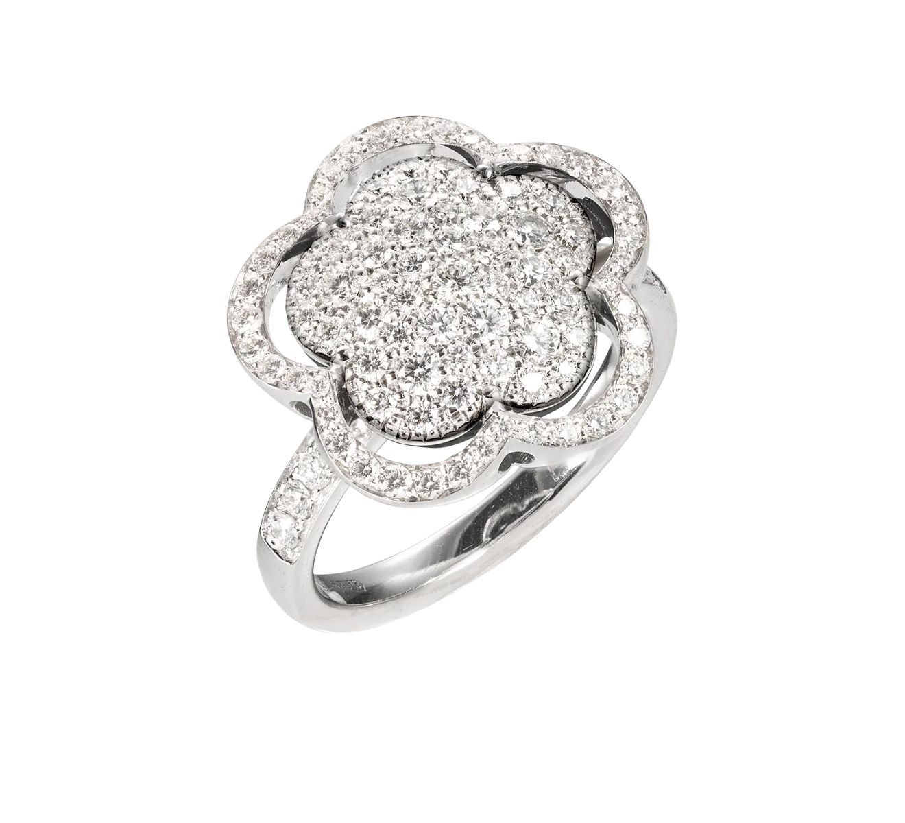 Кольцо PASQUALE BRUNI Bon Ton 16734B - фото 1 – Mercury