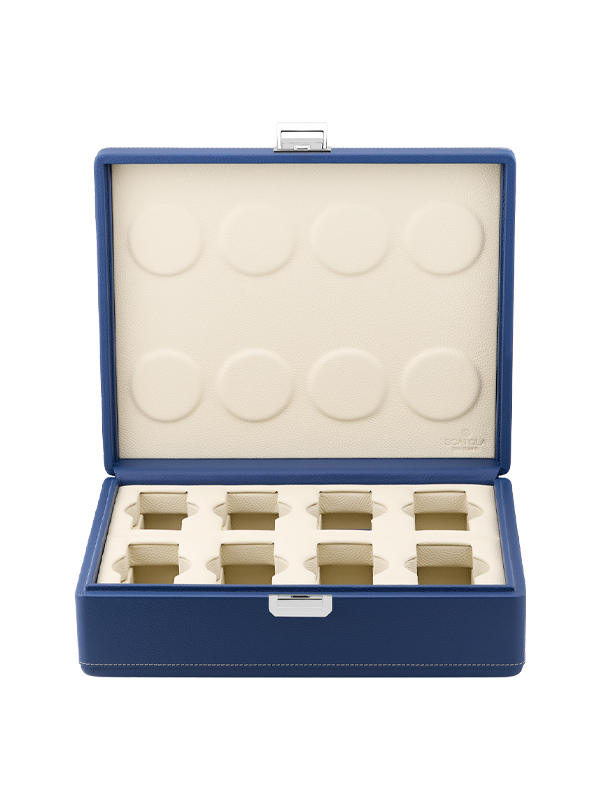 VALIGETTA 8 COMPACT NO HANDLE BLUE/OFF-WHITE P