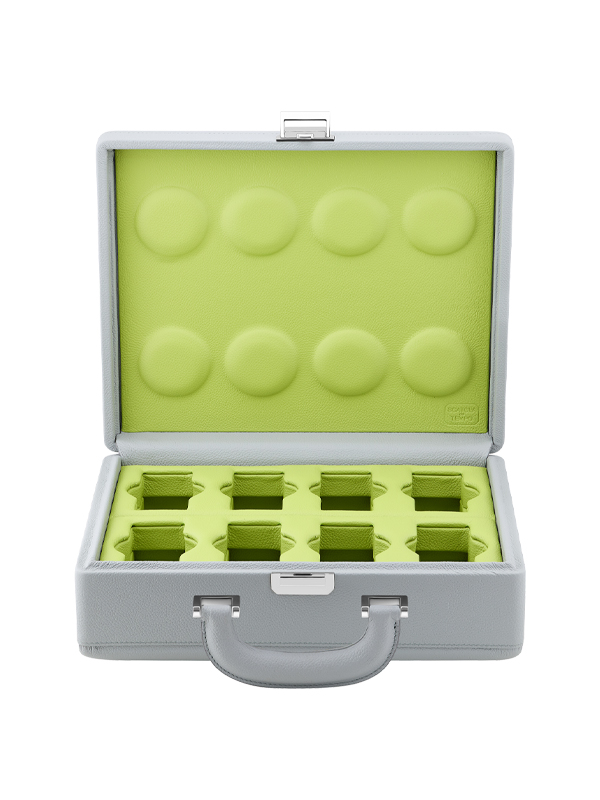 VALIGETTA 8 COMPACT HANDLE GREY/GREEN P