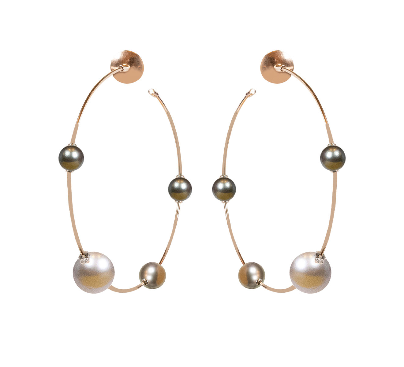 Серьги Utopia Millefili MLO4RBFN - фото 1 – Mercury