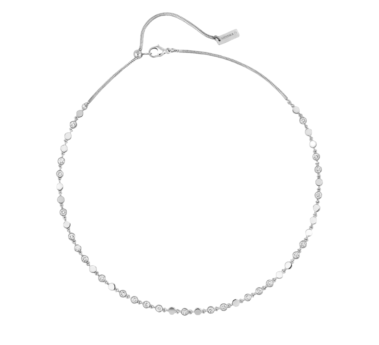 Колье MESSIKA D-Vibes 12351-WG - фото 1 – Mercury