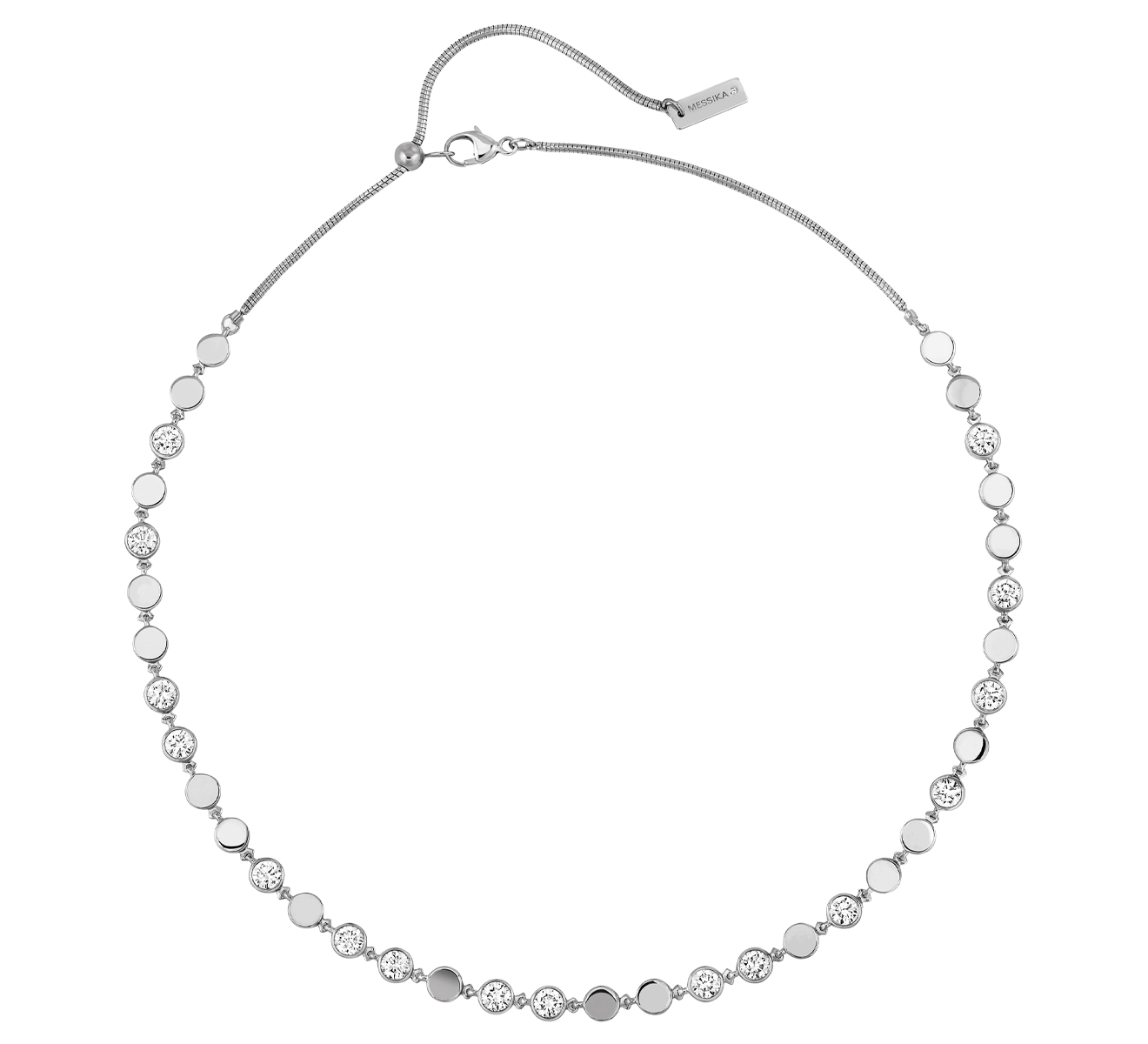 Колье MESSIKA D-Vibes 12483-WG - фото 1 – Mercury