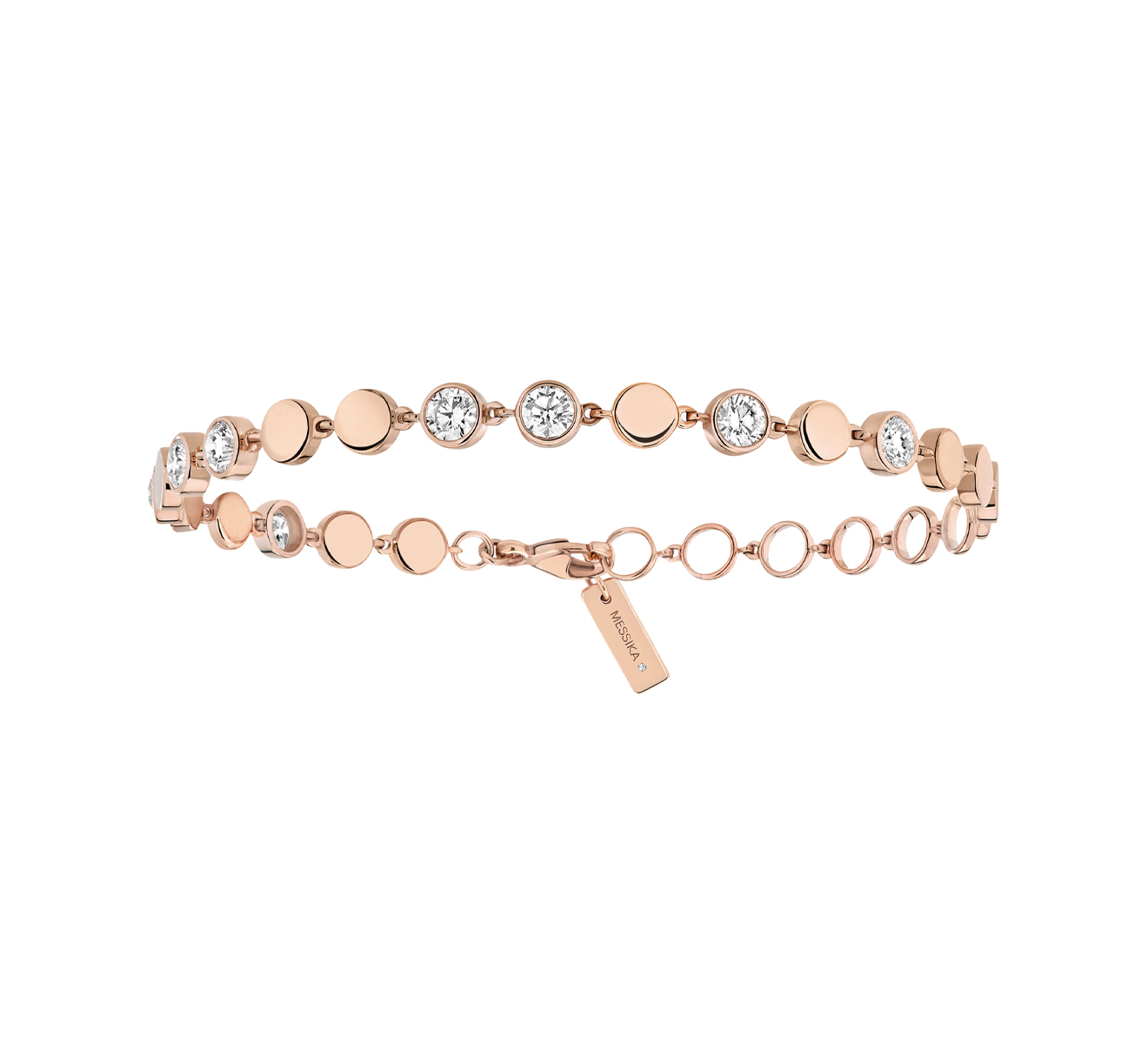 Браслет MESSIKA D-Vibes 12484-PG - фото 1 – Mercury
