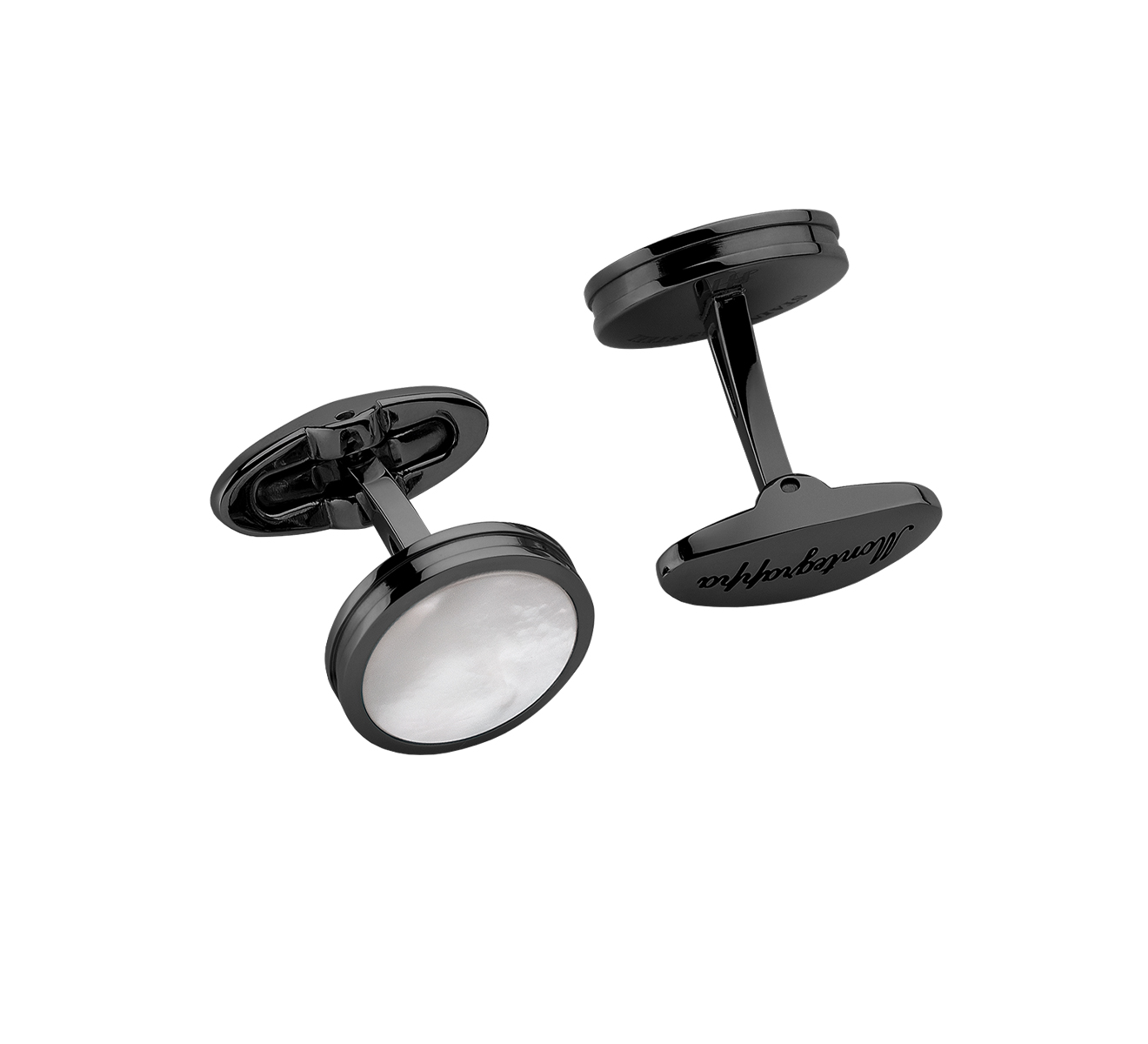 Запонки Montegrappa Purezza IDPUCLBP - фото 1 – Mercury