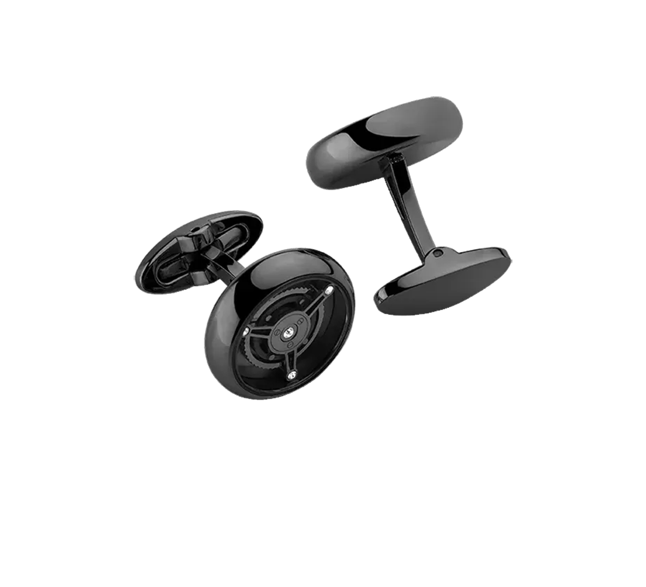 Запонки Montegrappa Tourbillon IDTBCLB0 - фото 1 – Mercury