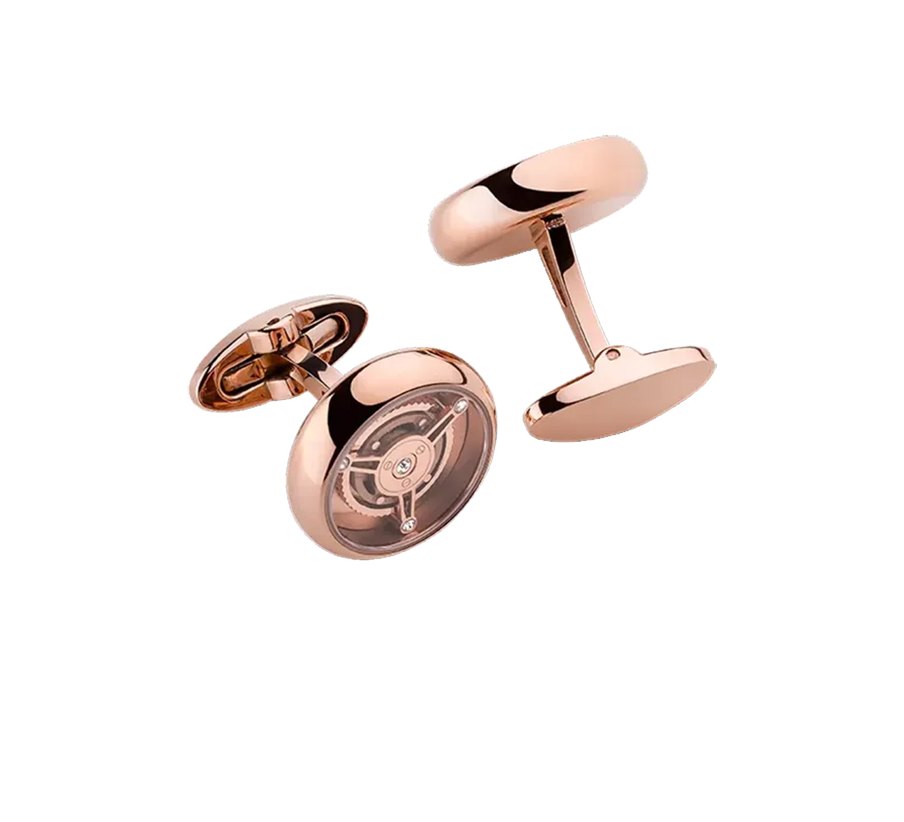 Запонки Montegrappa Tourbillon IDTBCLR0 - фото 1 – Mercury