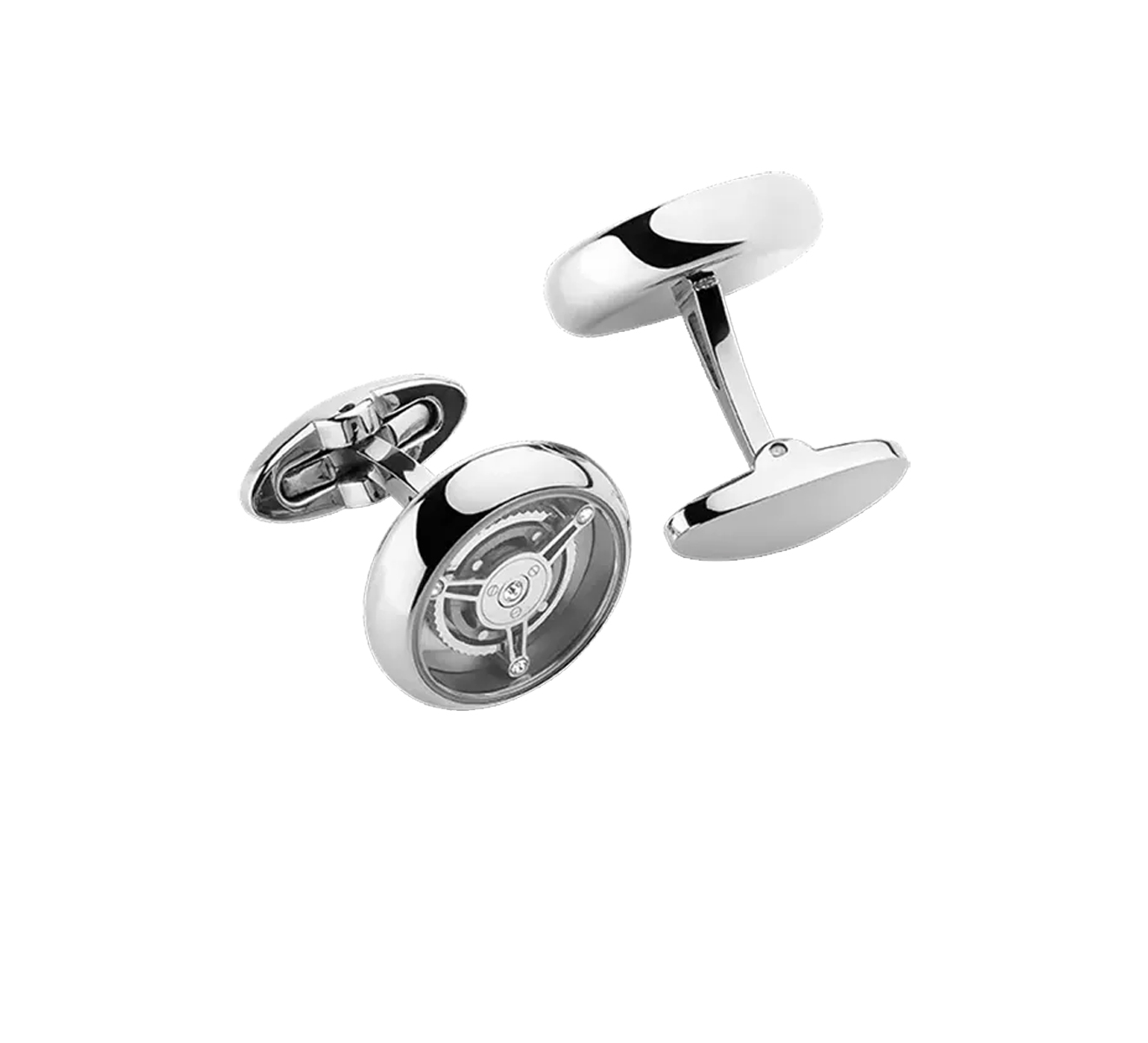 Запонки Montegrappa Tourbillon IDTBCLS0 - фото 1 – Mercury