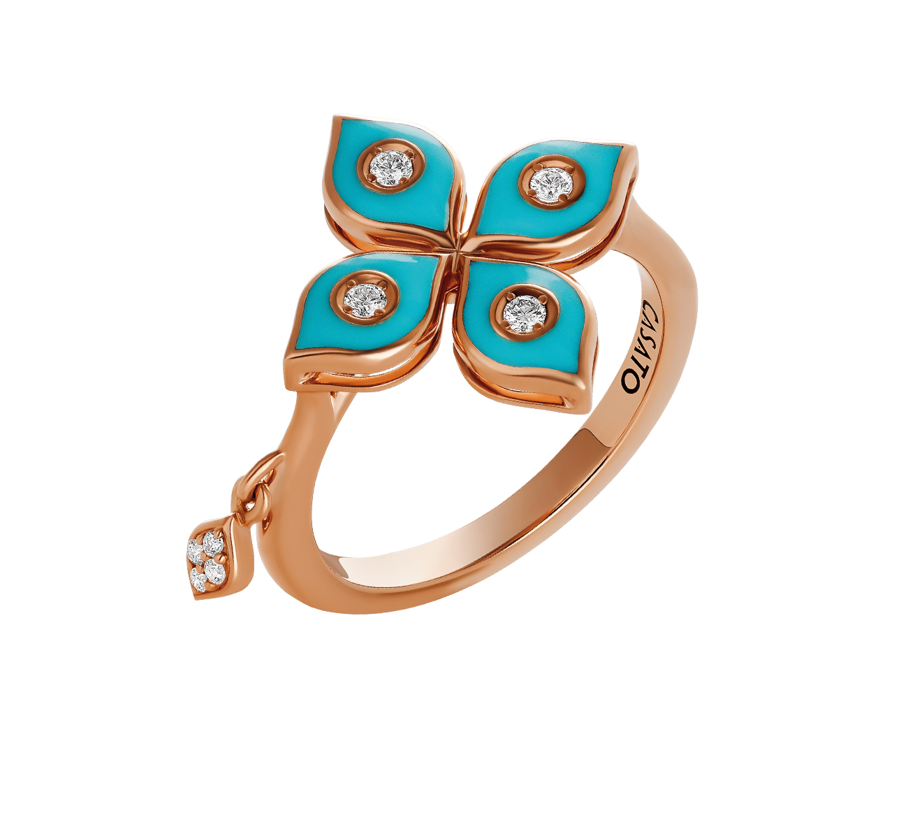 Кольцо CASATO Mikou MX-1746BT-P-SB3105 - фото 1 – Mercury