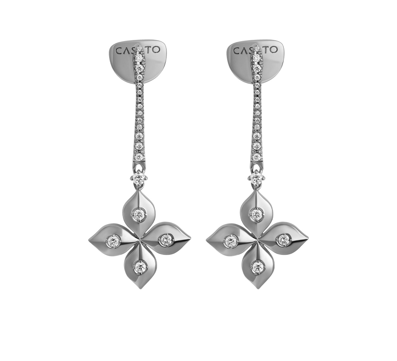 Серьги CASATO Mikou ORX-1613BT-W - фото 1 – Mercury