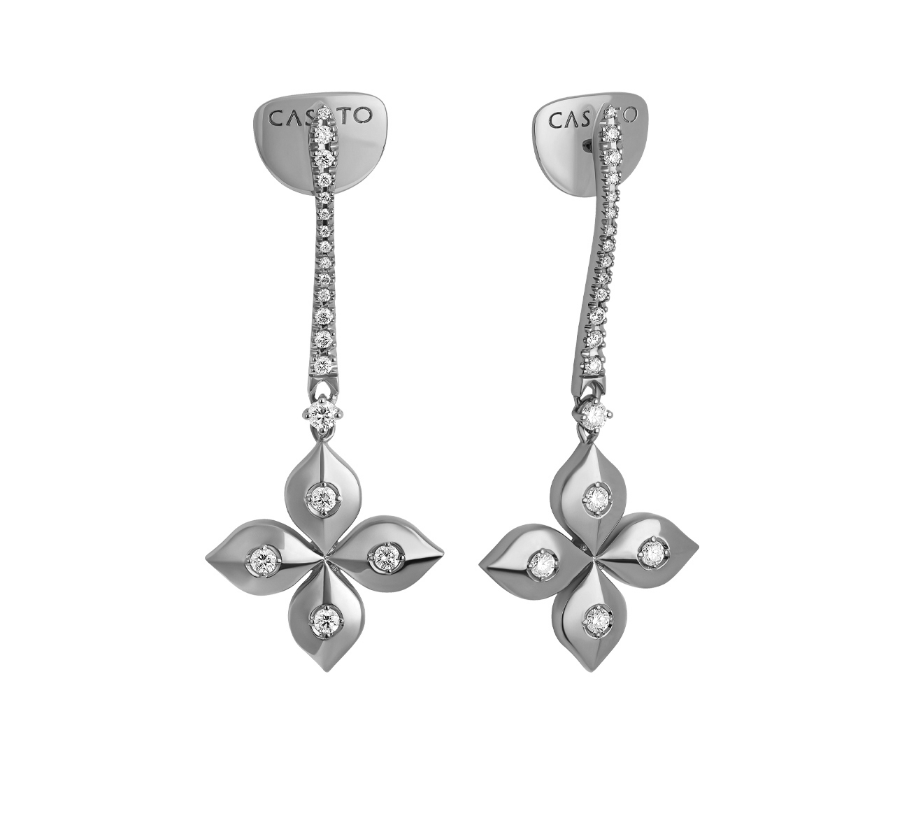 Серьги CASATO Mikou ORX-1613BT-W - фото 2 – Mercury