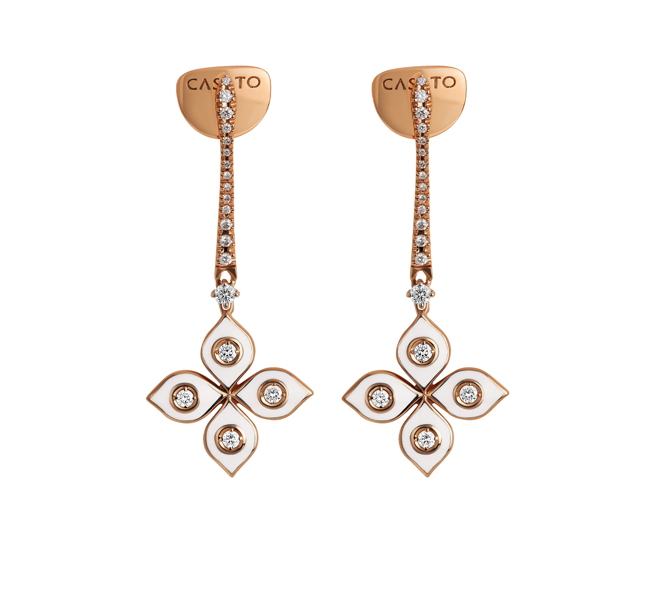 Серьги CASATO Mikou ORX-1615BT-P-WC1 - фото 1 – Mercury