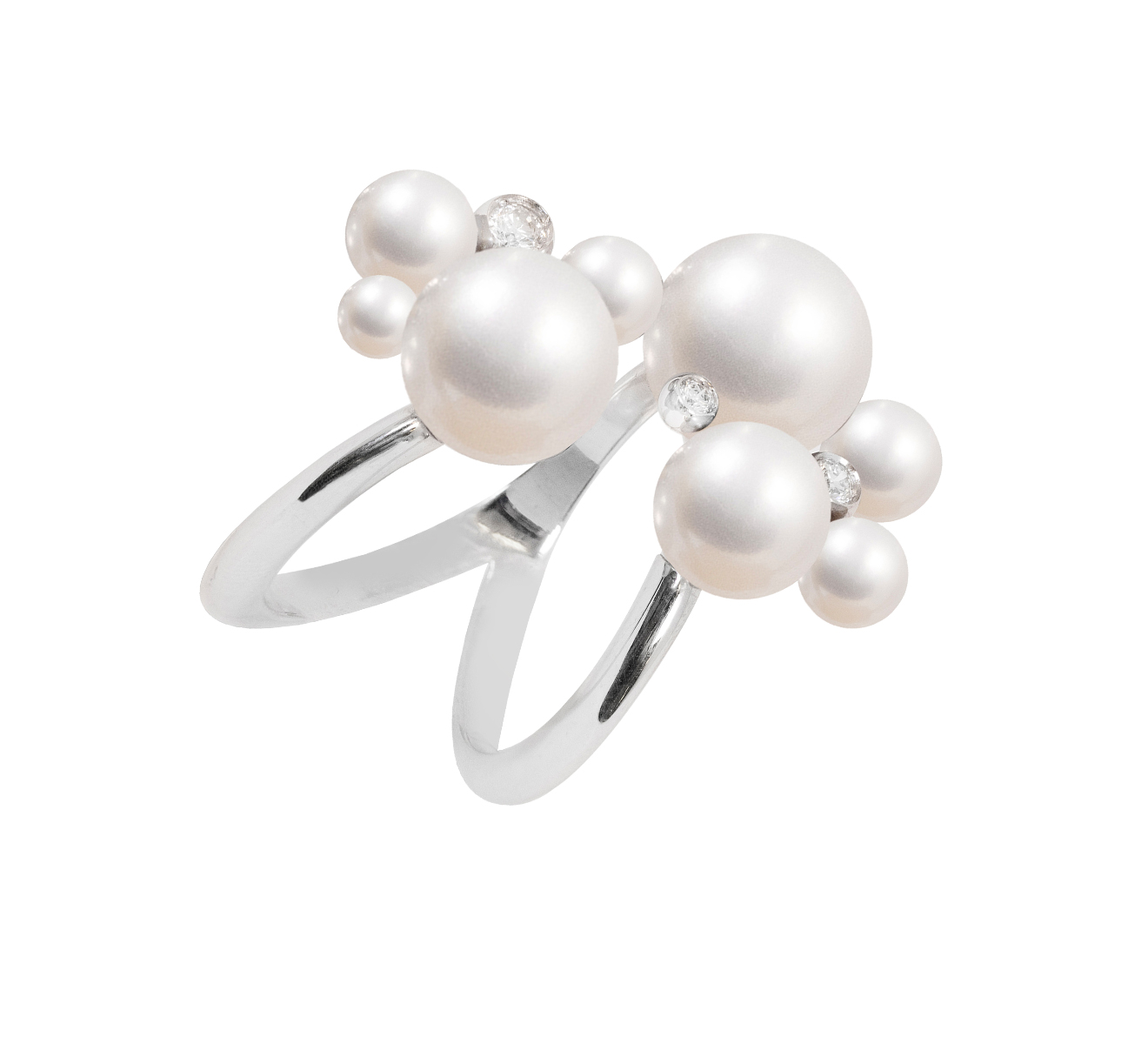 Кольцо Utopia Bubble BLA3BB - фото 1 – Mercury
