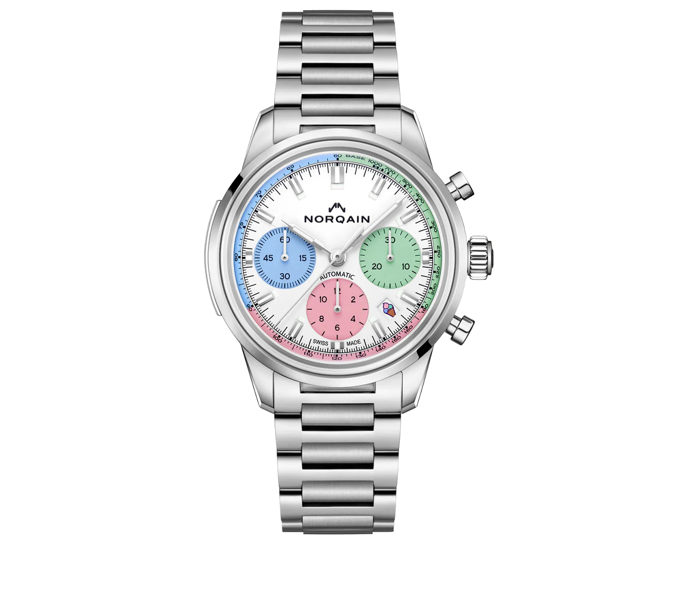 Часы Freedom 60 Chrono Enjoy Life Special Edition NORQAIN Freedom N2201.19S01.C01.S01 - фото 1 – Mercury