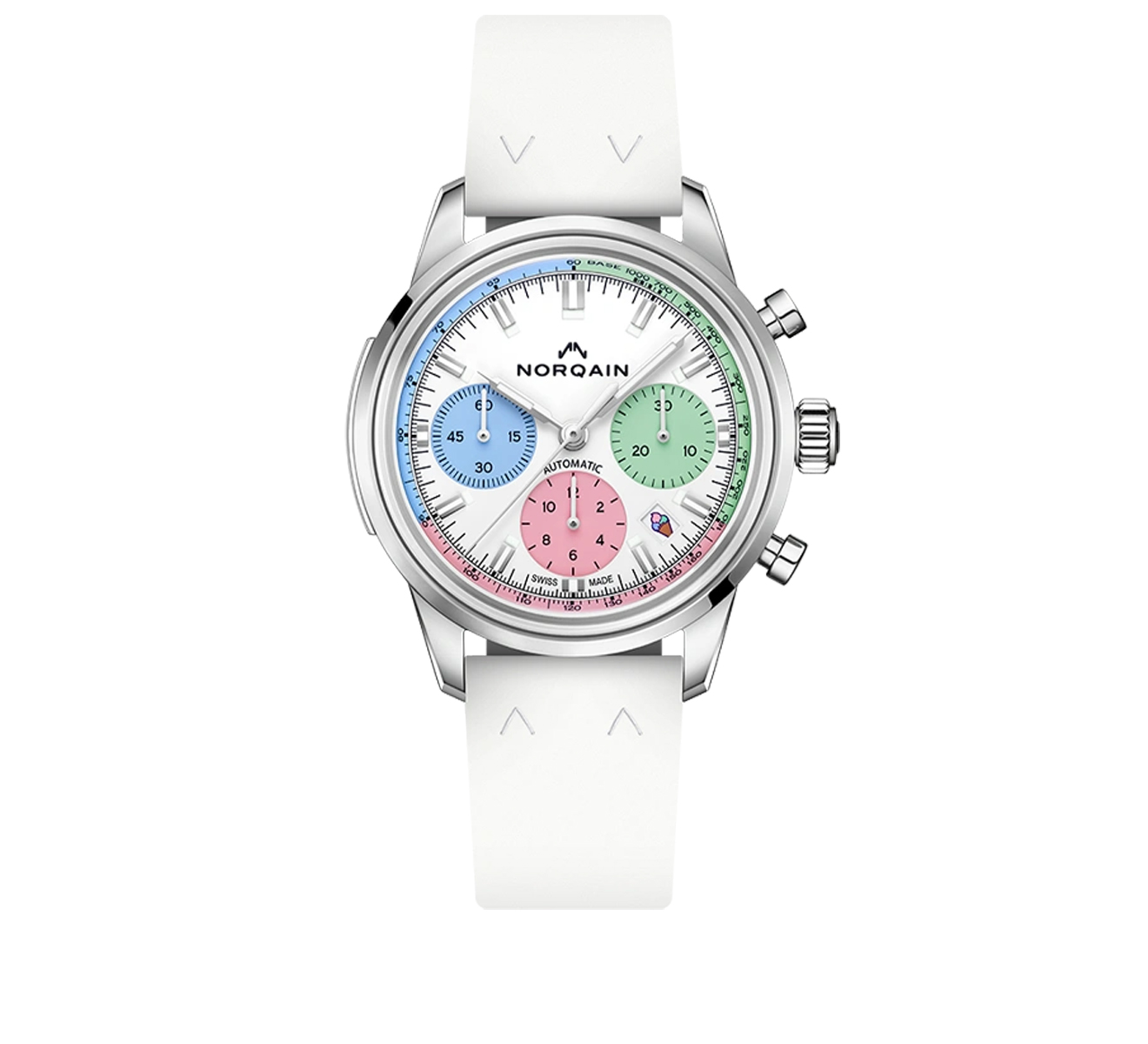 Часы Freedom 60 Chrono Enjoy Life Special Edition NORQAIN Freedom N2201.19S01.C01.R01 - фото 1 – Mercury