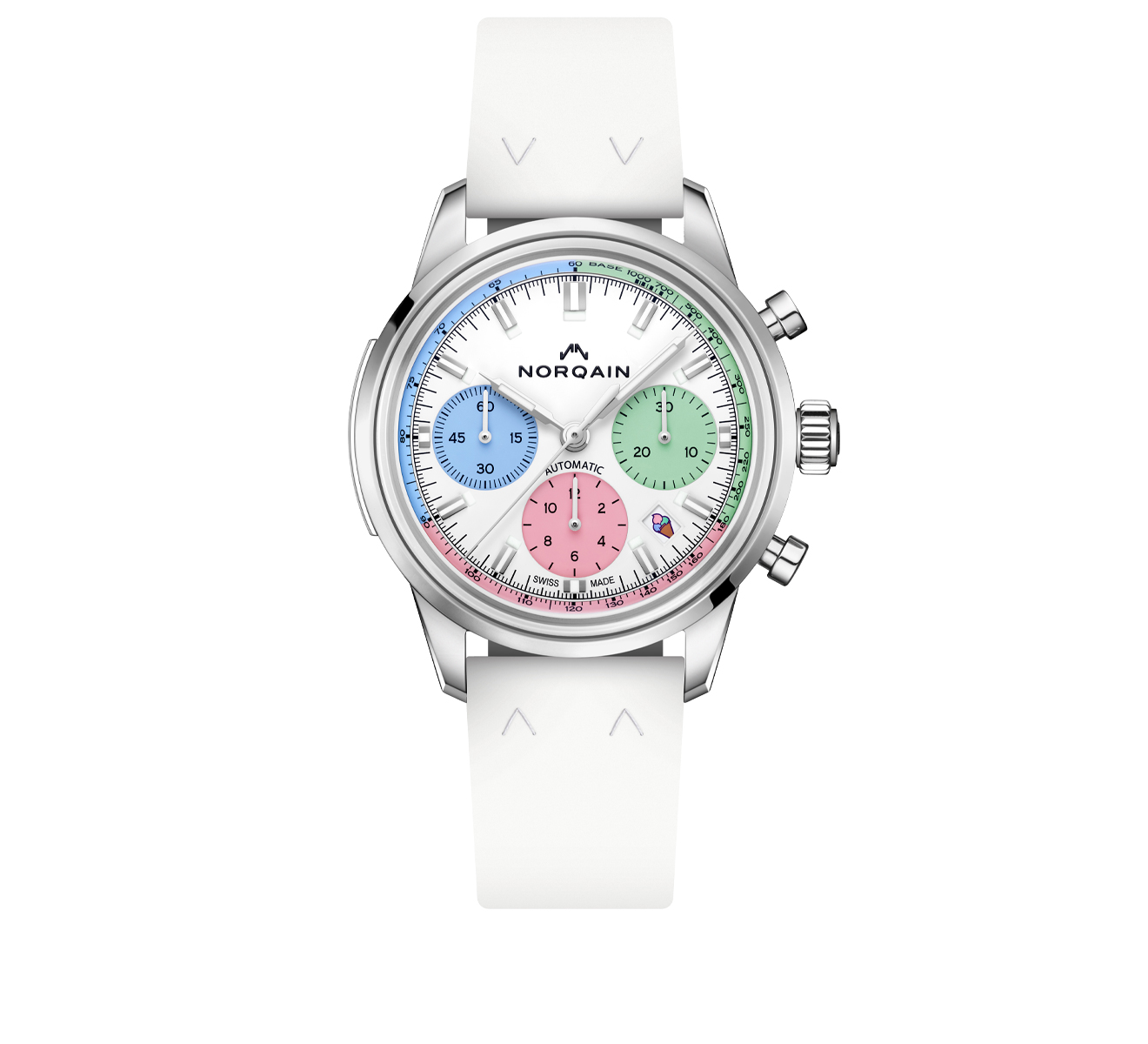 Часы Freedom 60 Chrono Enjoy Life Special Edition NORQAIN Freedom N2201.19S01.C01.R01 - фото 1 – Mercury