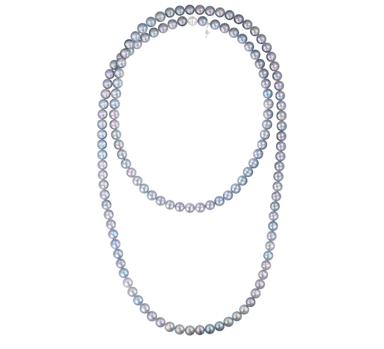 Колье Mercury Pearls MN32086/PRL10_GREY - фото 1 – Mercury