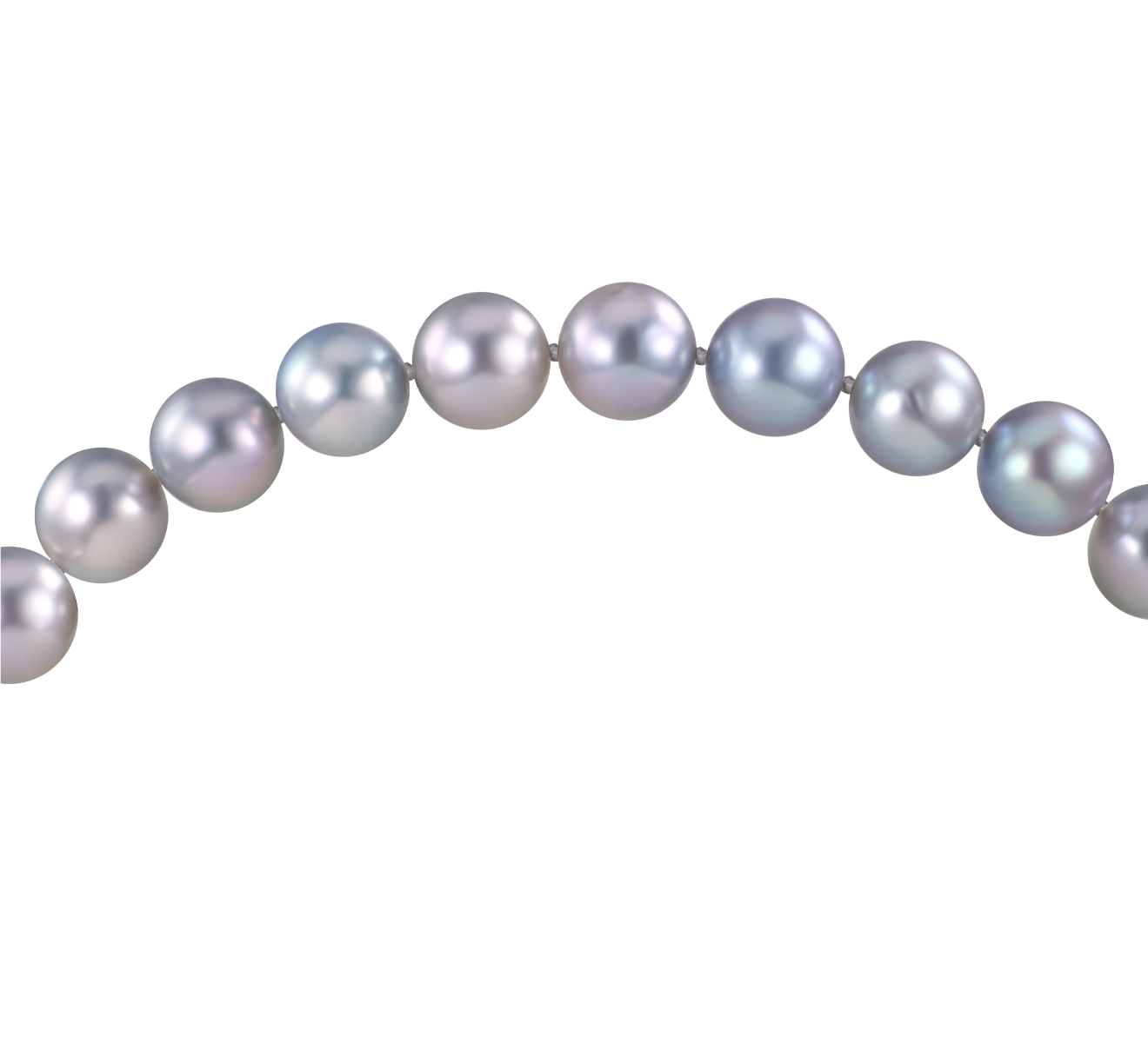 Колье Mercury Pearls MN32086/PRL10_GREY - фото 2 – Mercury