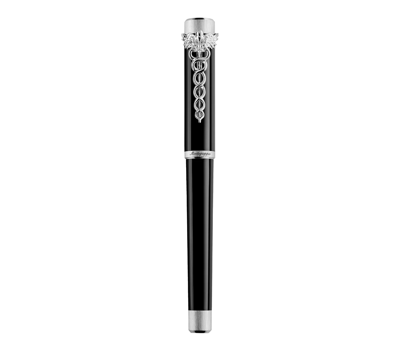 Ручка-роллер Montegrappa Zero Caduceus ISZECRIP - фото 2 – Mercury