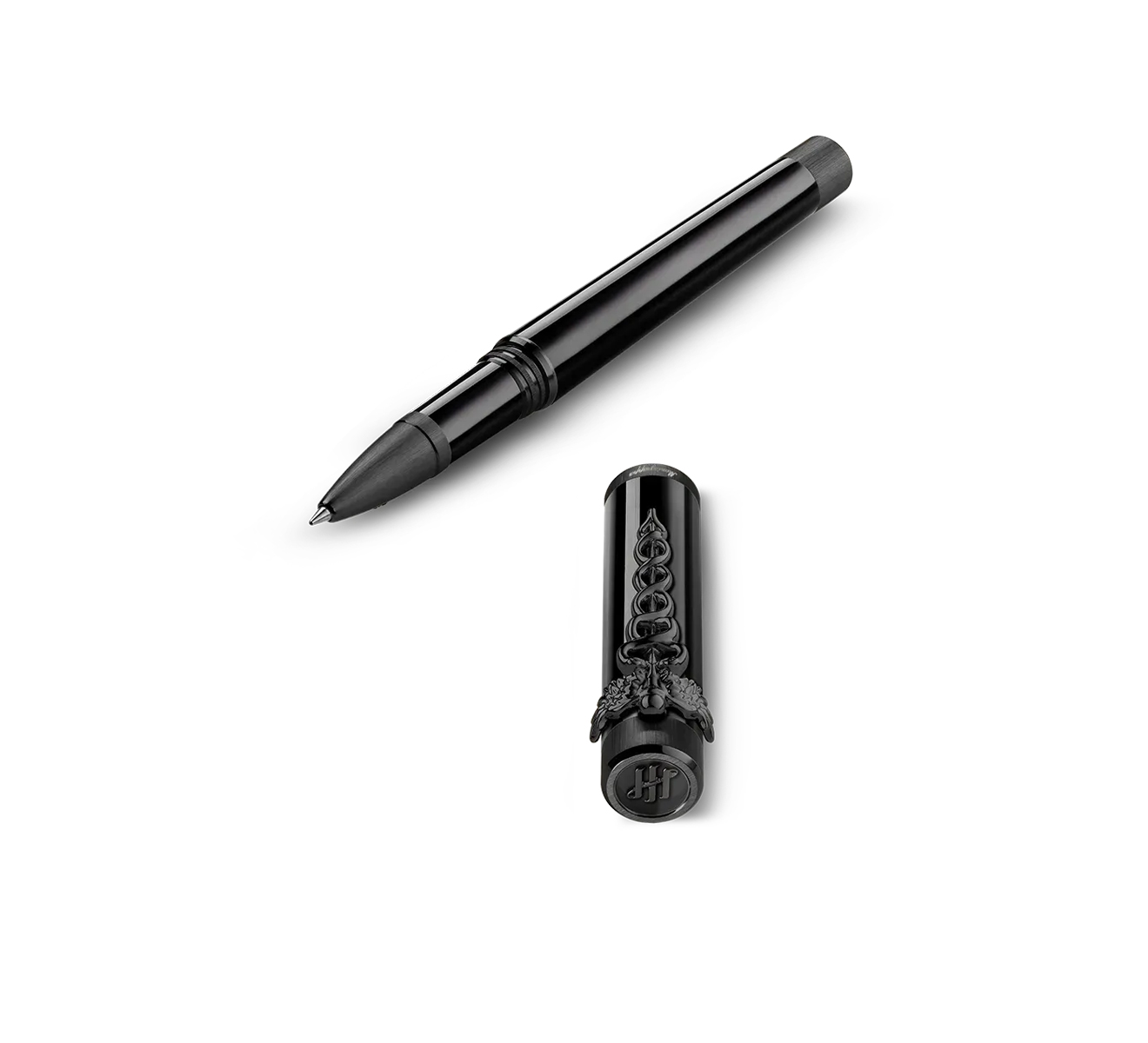 Ручка-роллер Montegrappa Zero Caduceus ISZECRIC - фото 3 – Mercury