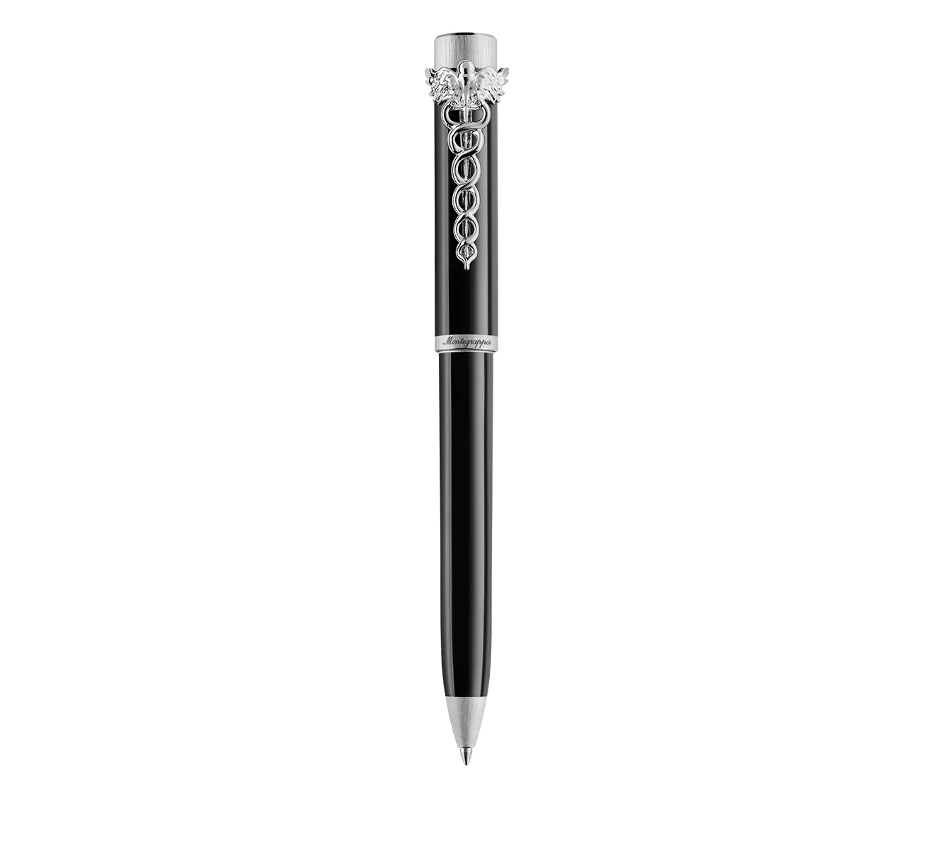 Шариковая ручка Montegrappa Zero Caduceus ISZECBIP - фото 1 – Mercury