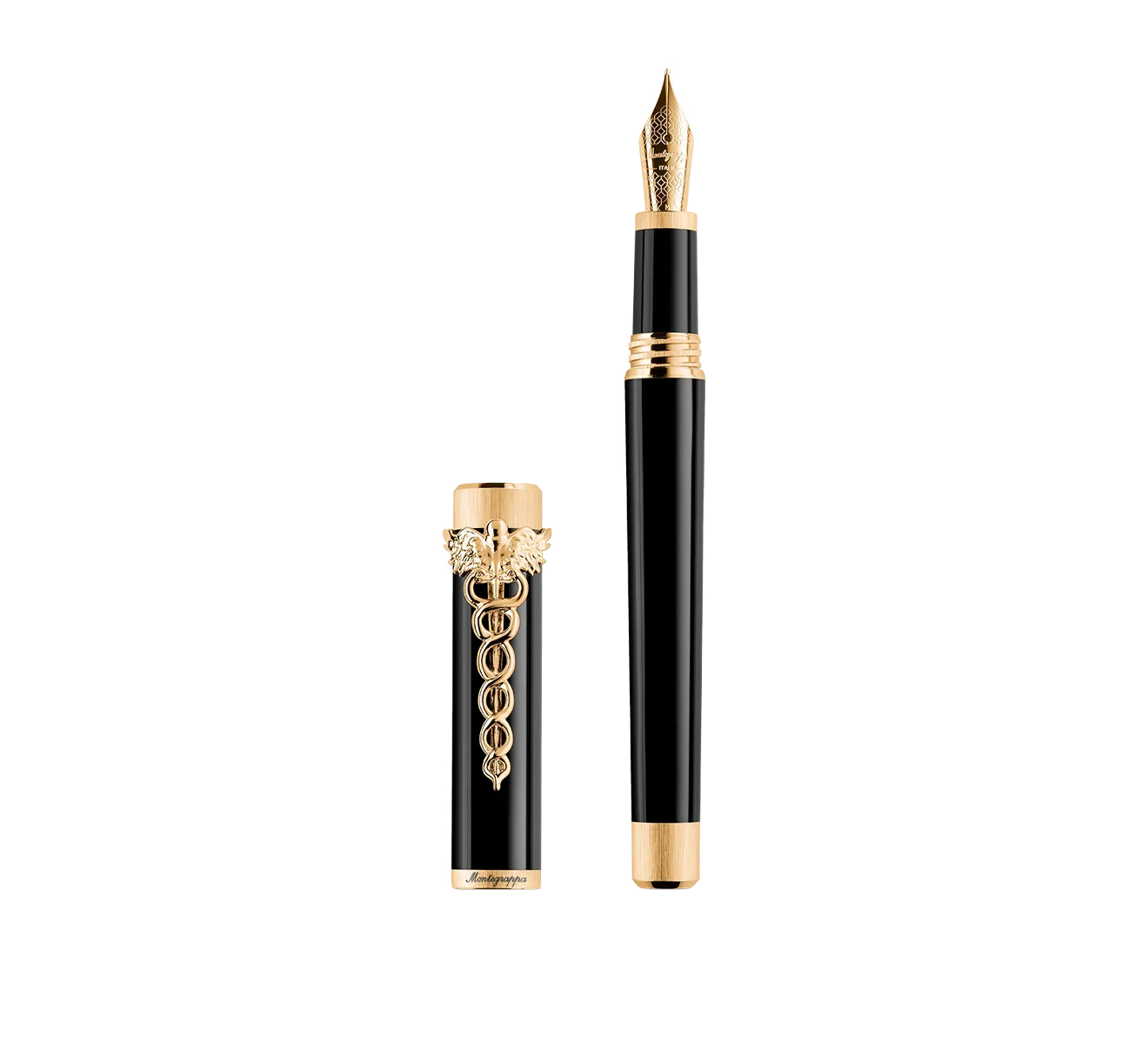 Перьевая ручка Montegrappa Zero Caduceus ISZEC2IY - фото 1 – Mercury