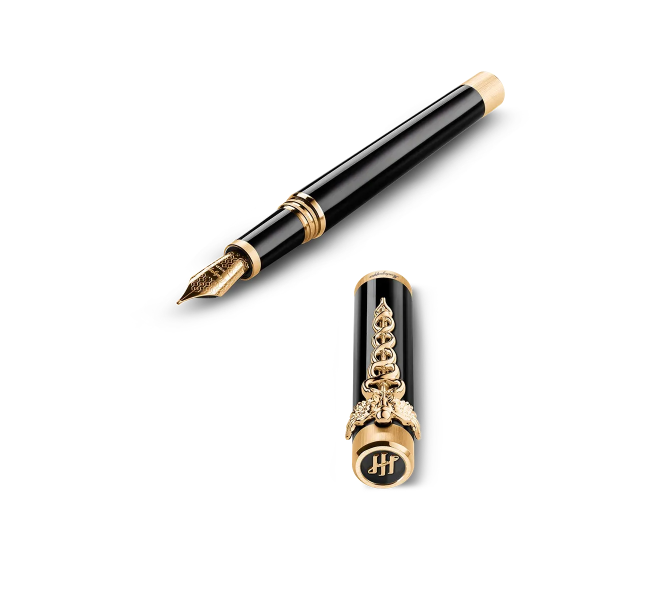 Перьевая ручка Montegrappa Zero Caduceus ISZEC2IY - фото 3 – Mercury